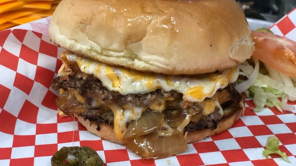 Stuffed Burger