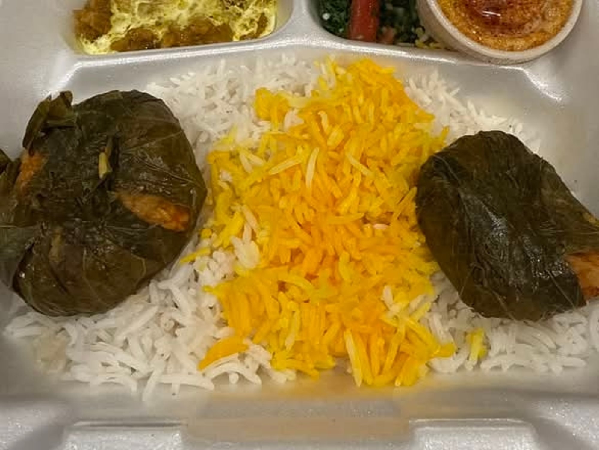 Vegetarian plate