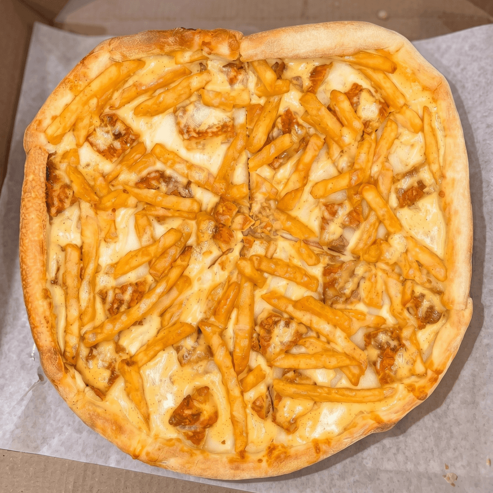 Chicken Fingers Pizza