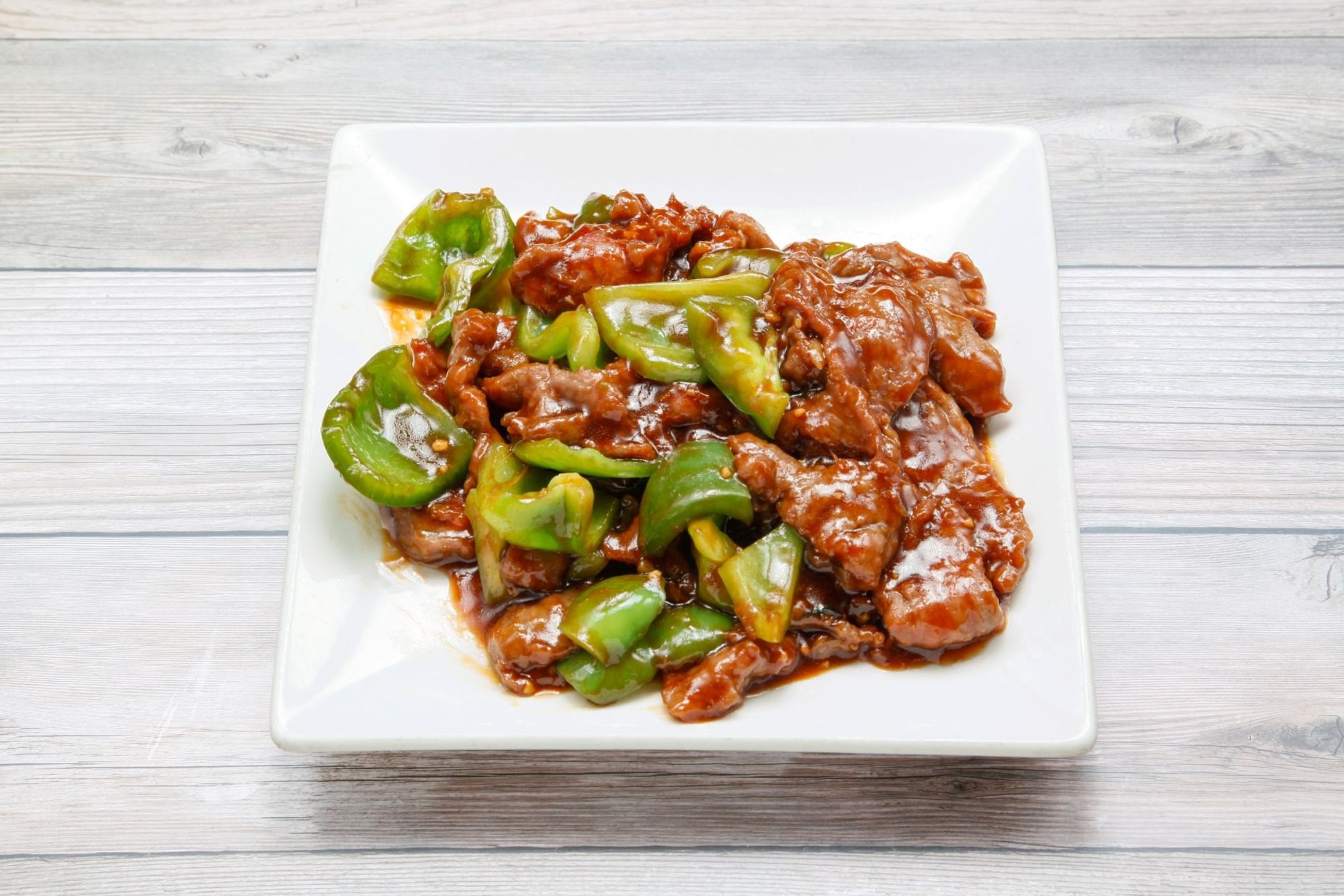 Pepper steak (lunch) / 青椒牛肉（午）