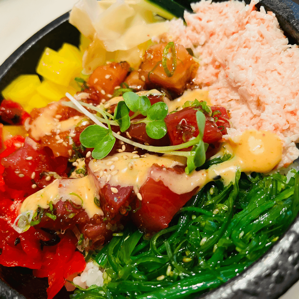 Rainbow Poke Bowl