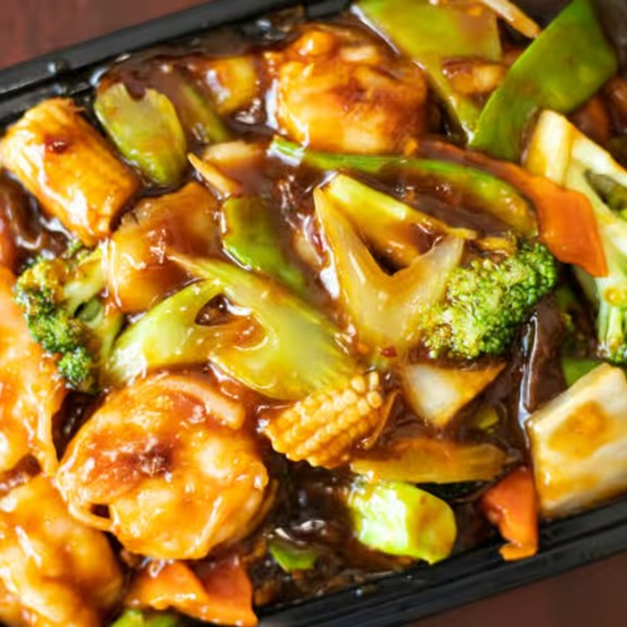 Shrimp with Garlic Sauce