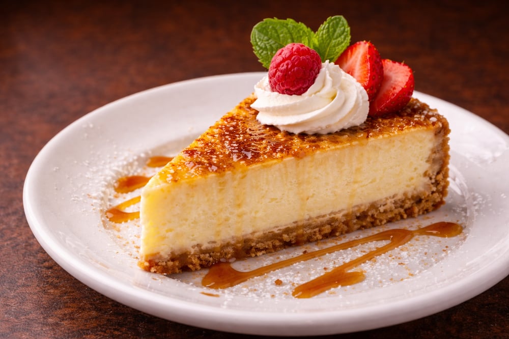 Crème Brulée Cheesecake