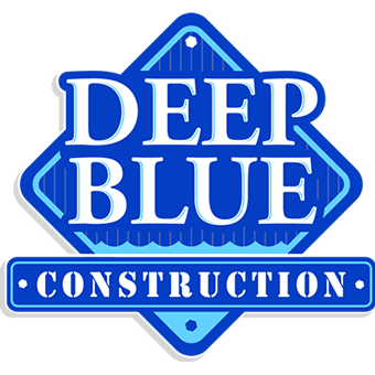 Deep Blue Construction Logo