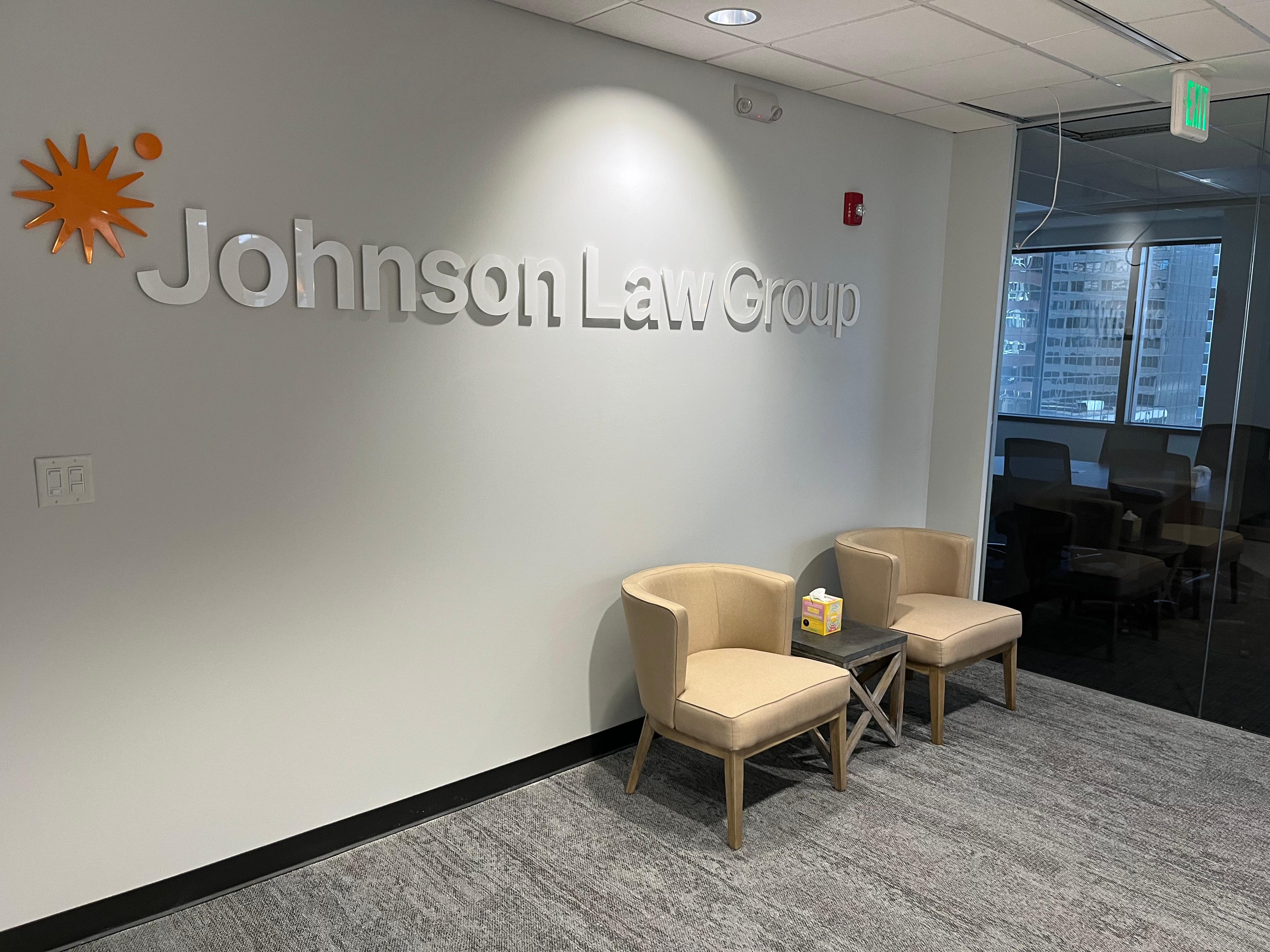 Johnson Law Group Family Law Attorneys Denver Downtown Office Reception