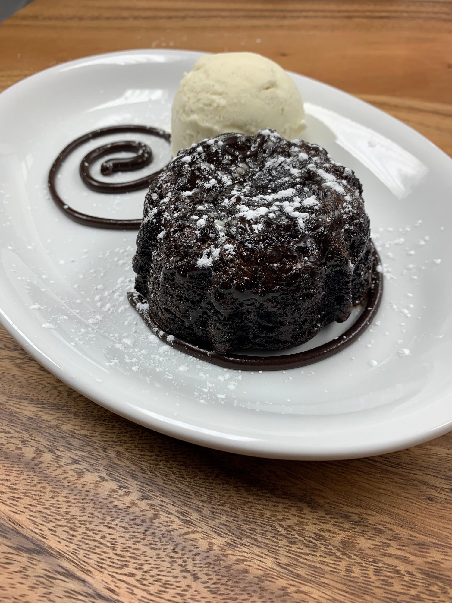 Dark Chocolate Molten Lava Cake