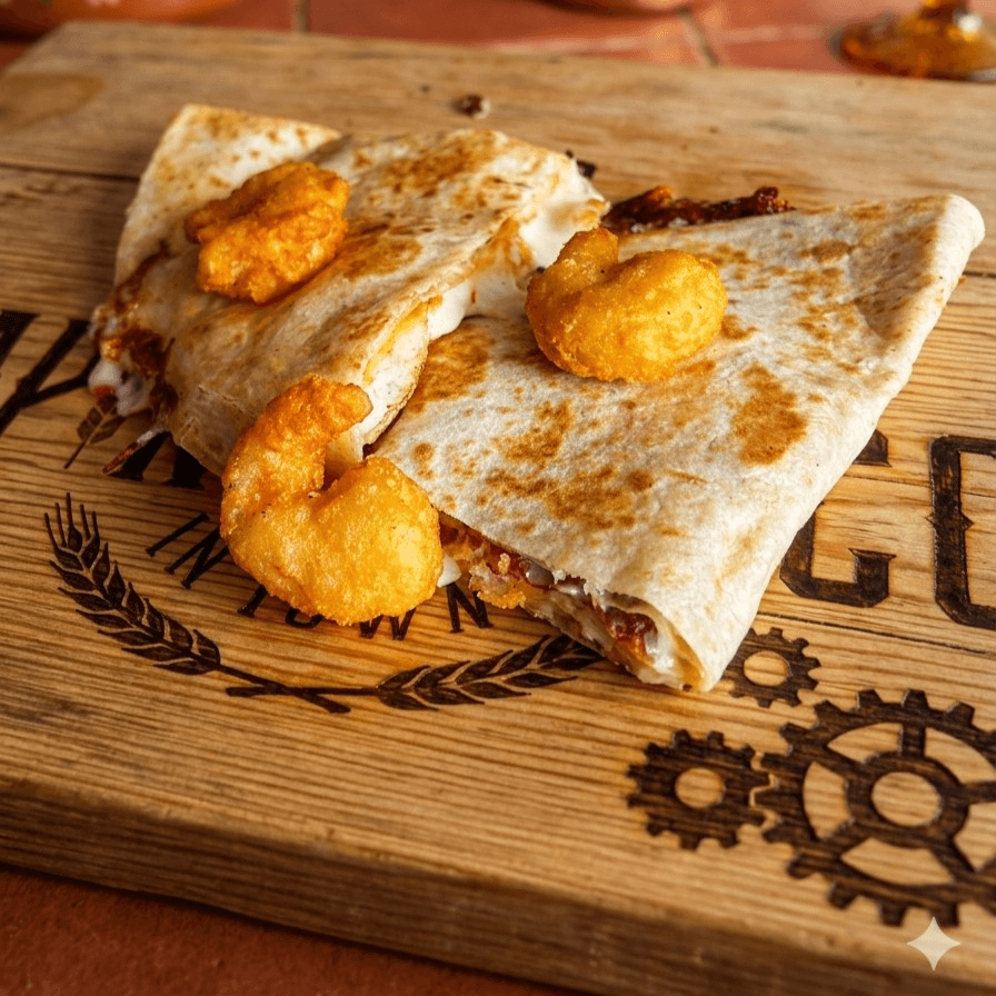 SHRIMP QUESADILLA