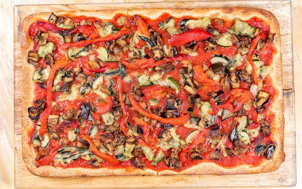 Vegetariana in Teglia