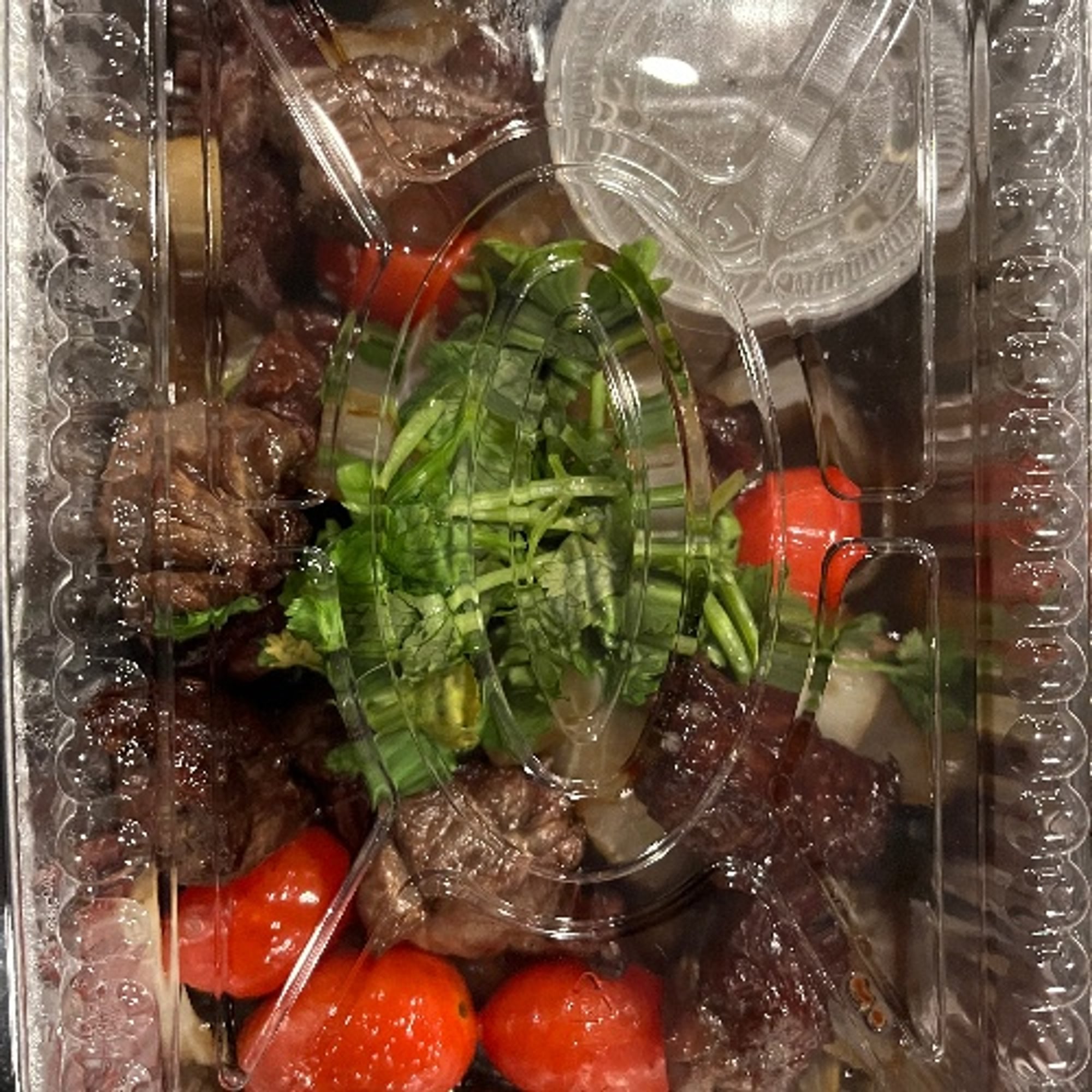 Sizzling Shaken Beef Platter
