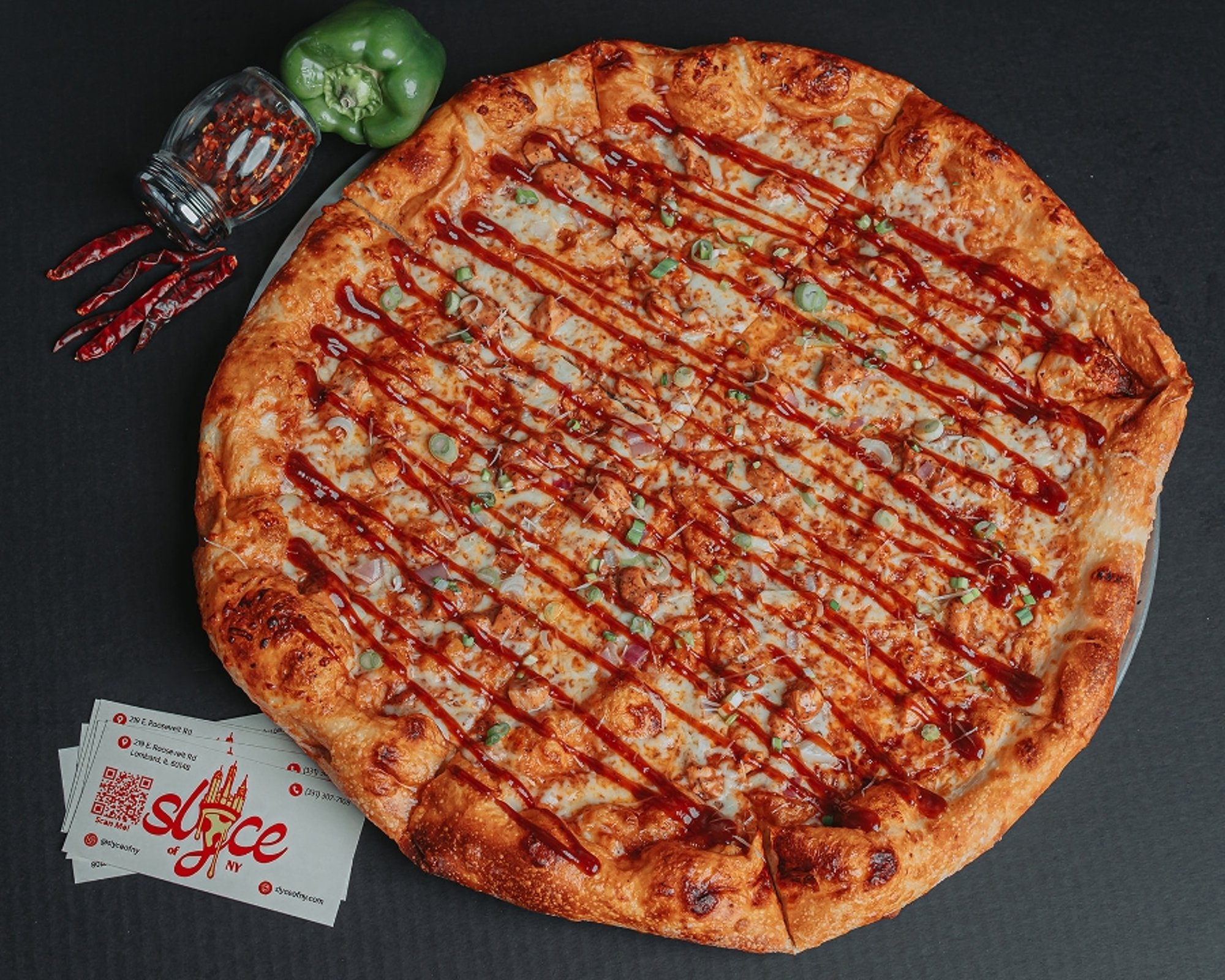 18" BBQ Chicken Pie