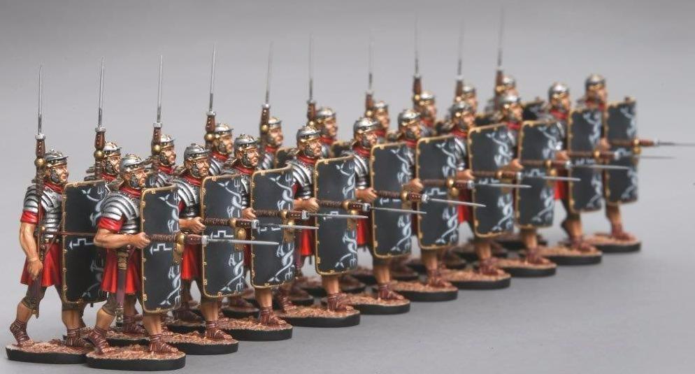 Roman 30th Legion Advancing