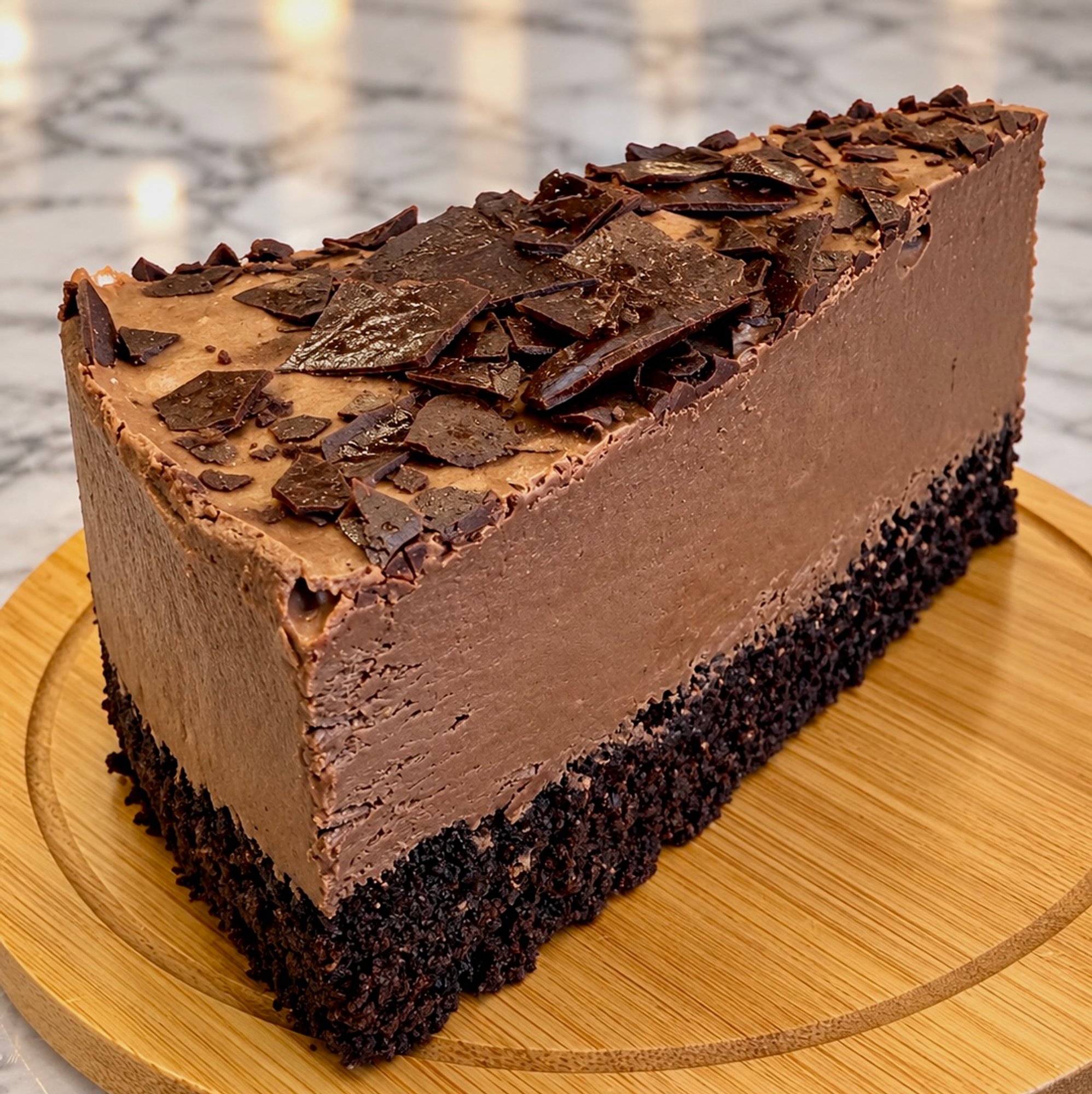 Belgium Chocolate Mousse Cake ￼