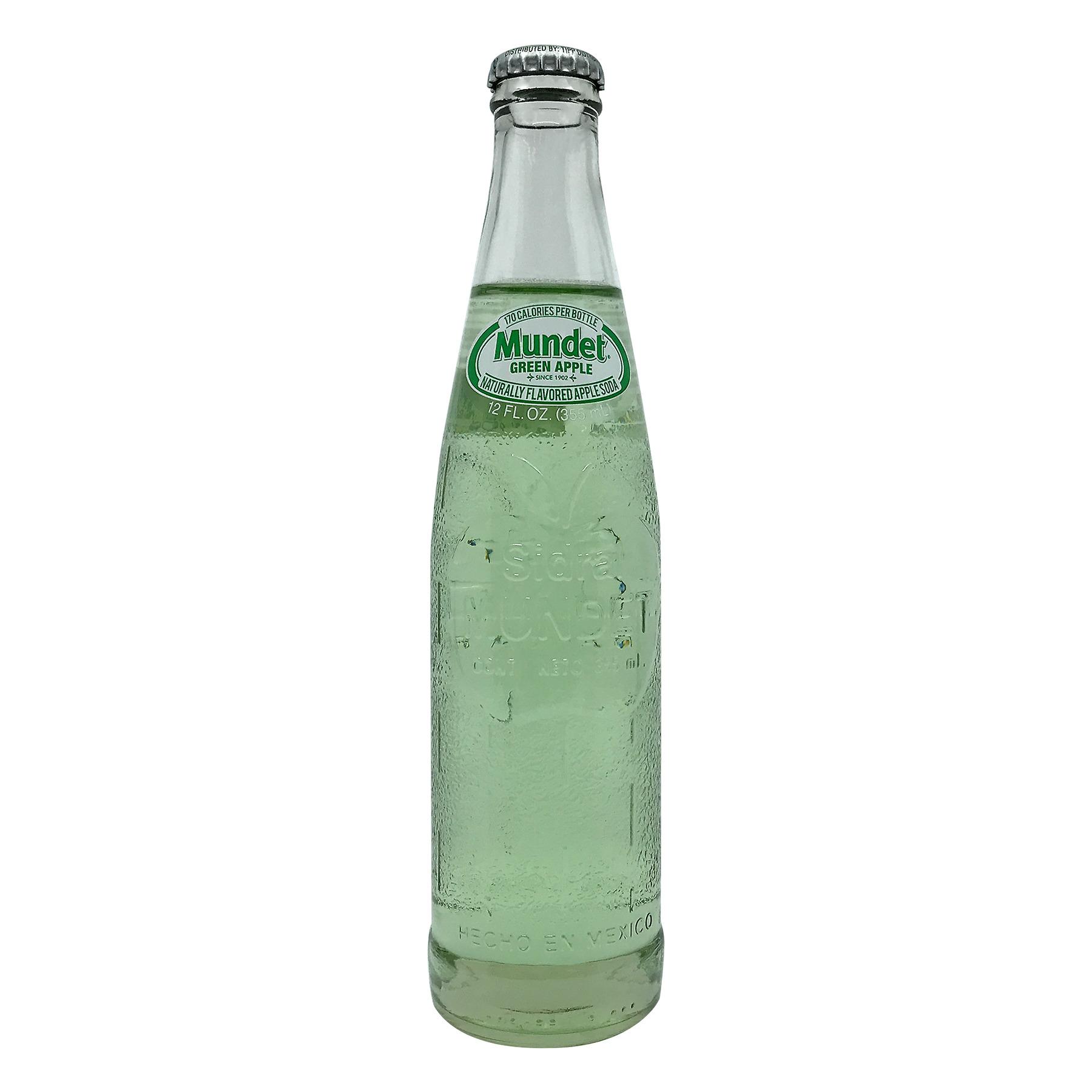 Sidral Mundet Green Apple Soda 12oz