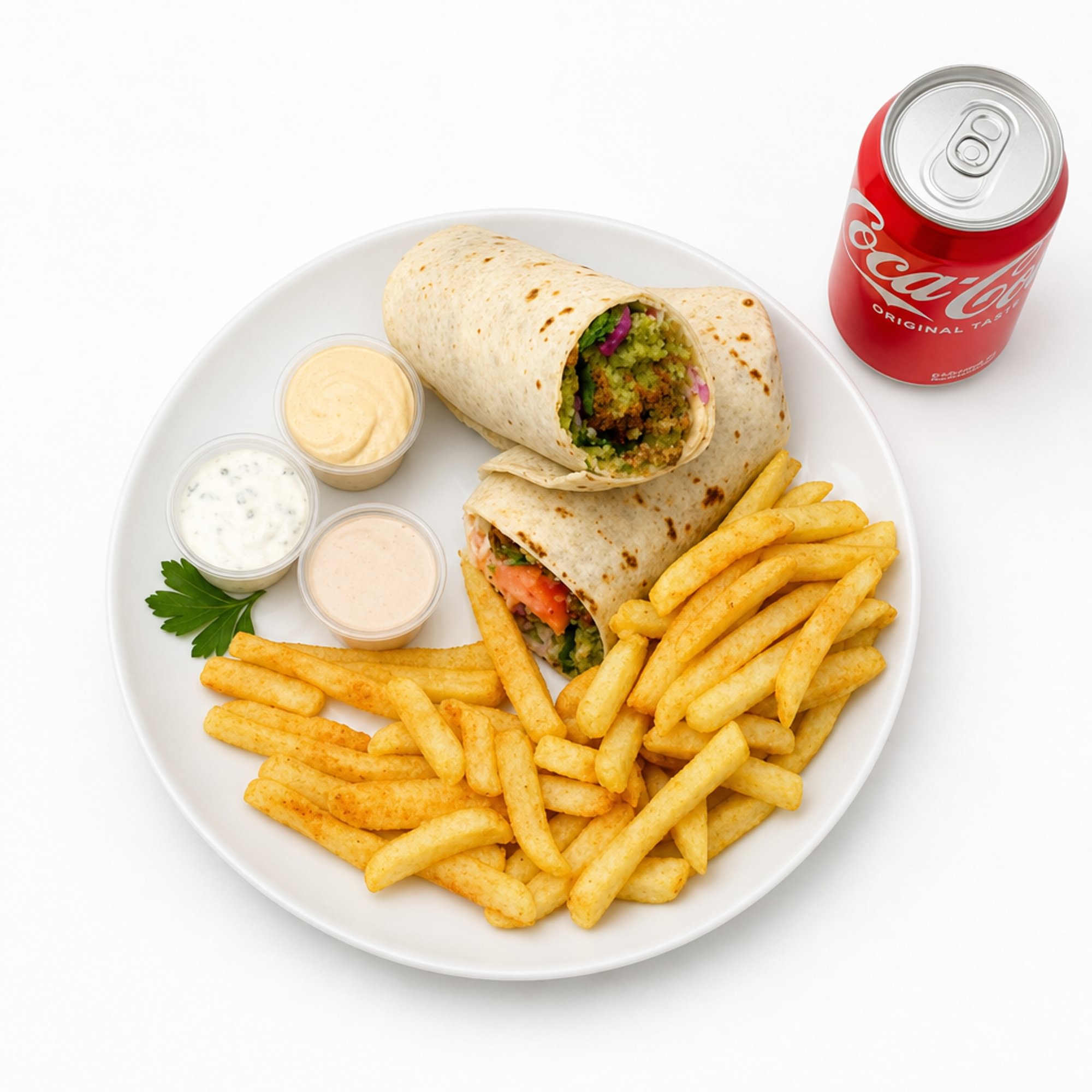 Falafel Wrap Combo