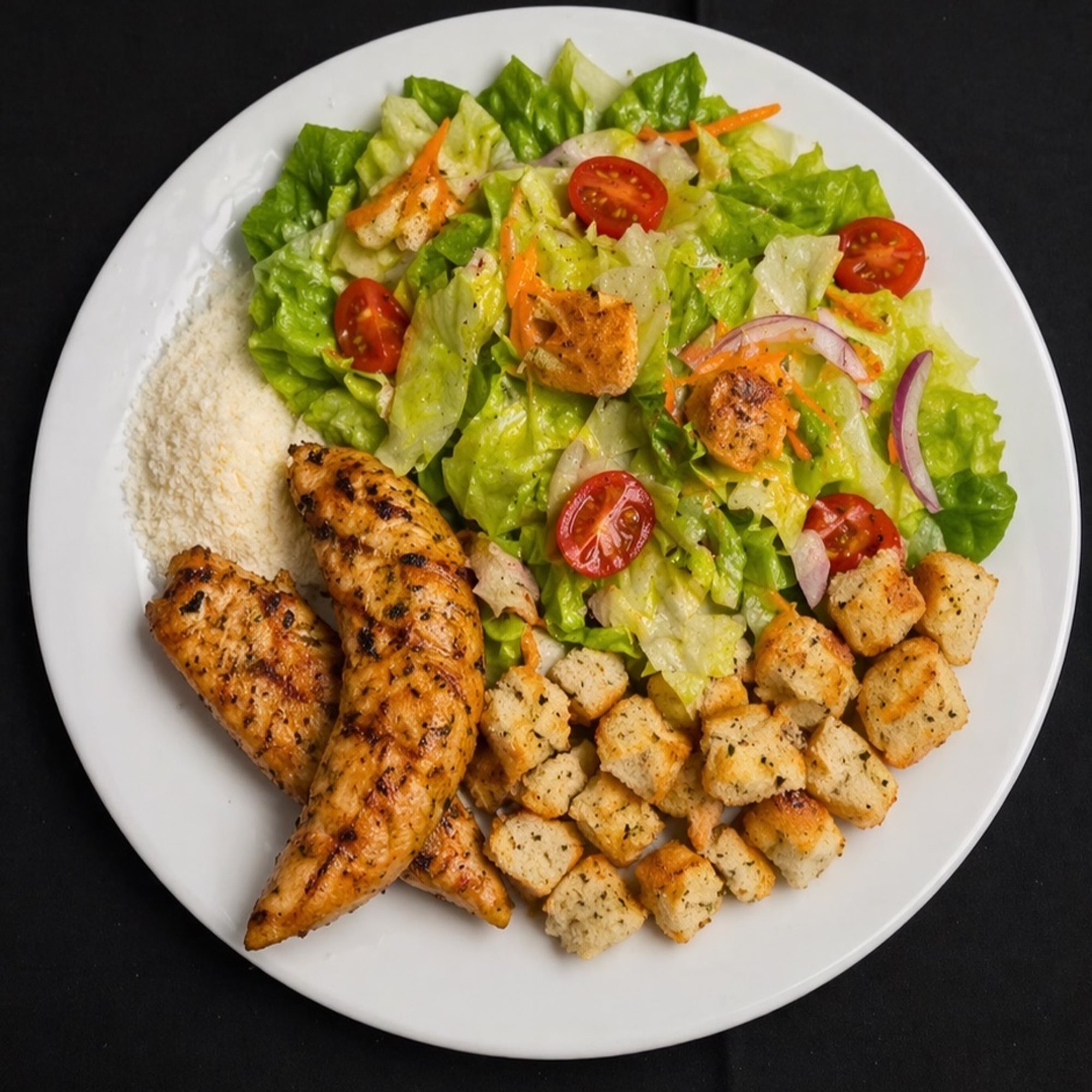 Chicken Souvlaki Plate Dinner