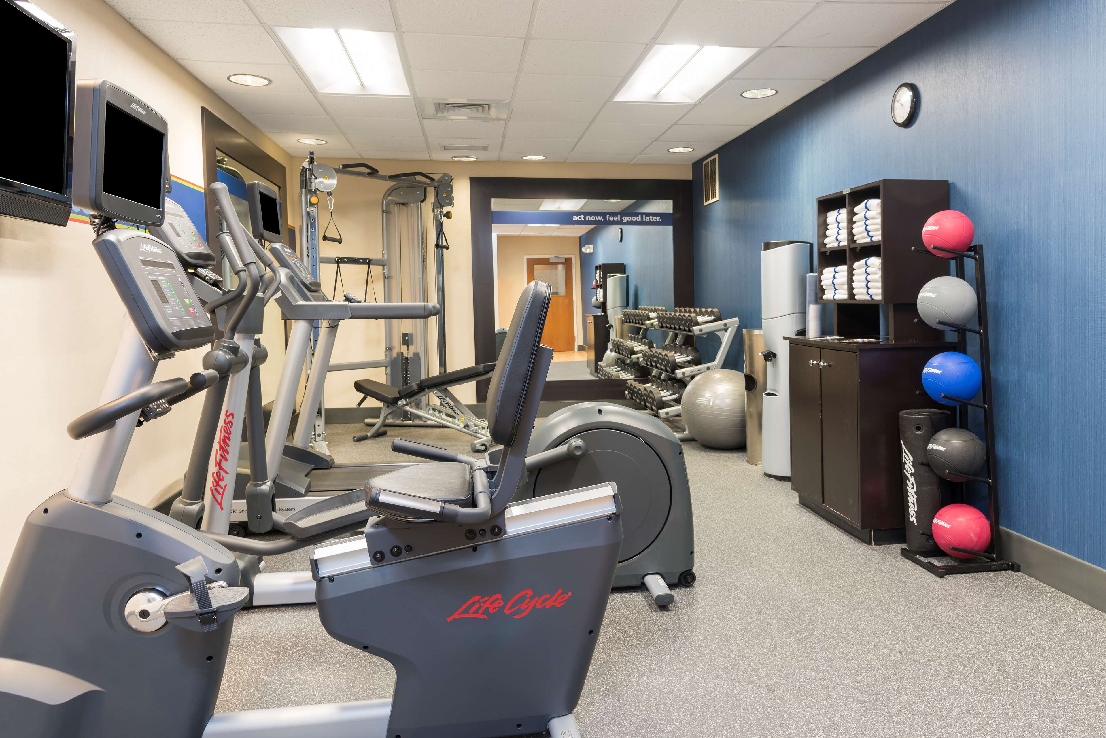 Health club  fitness center  gym