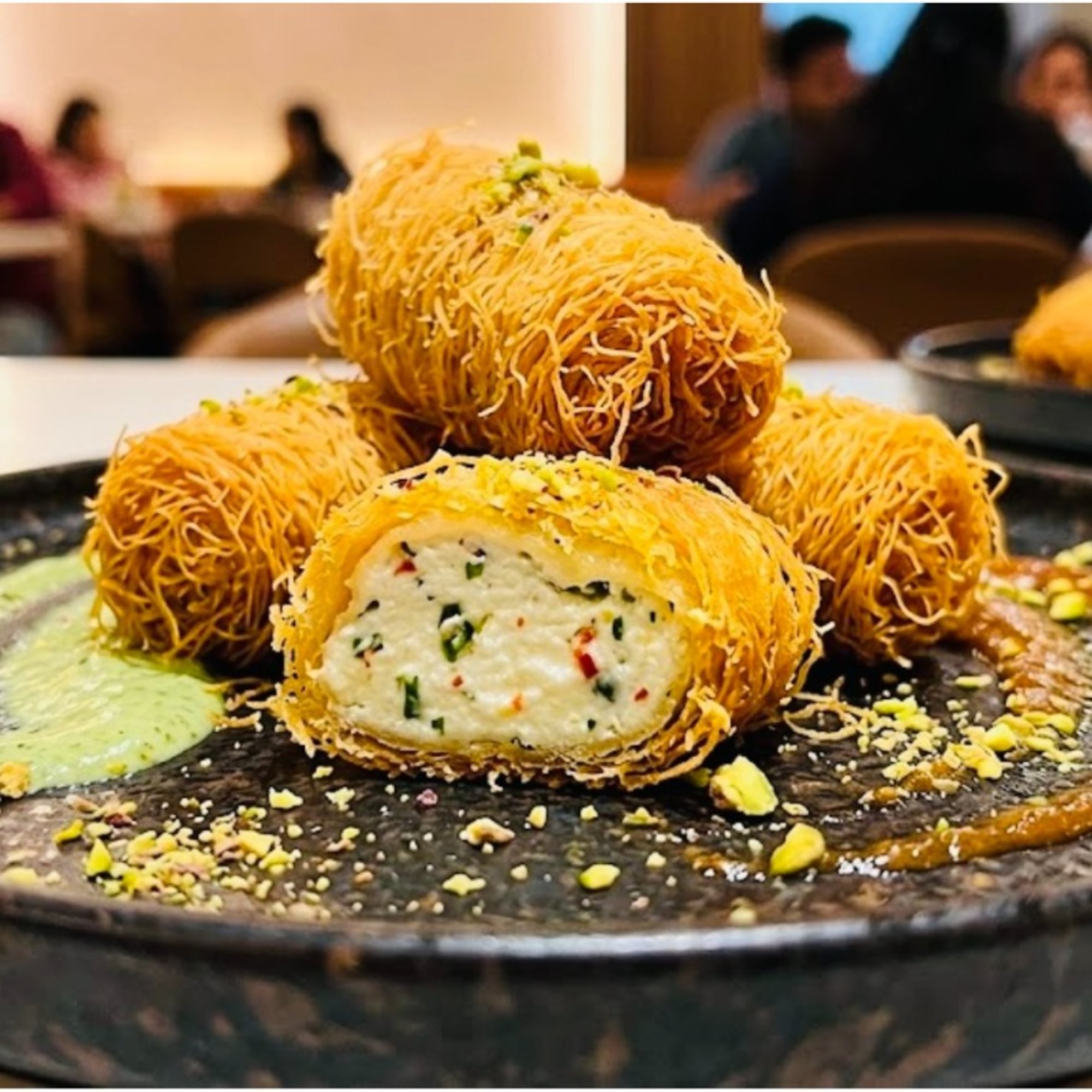 Dahi Kabob Kunafa