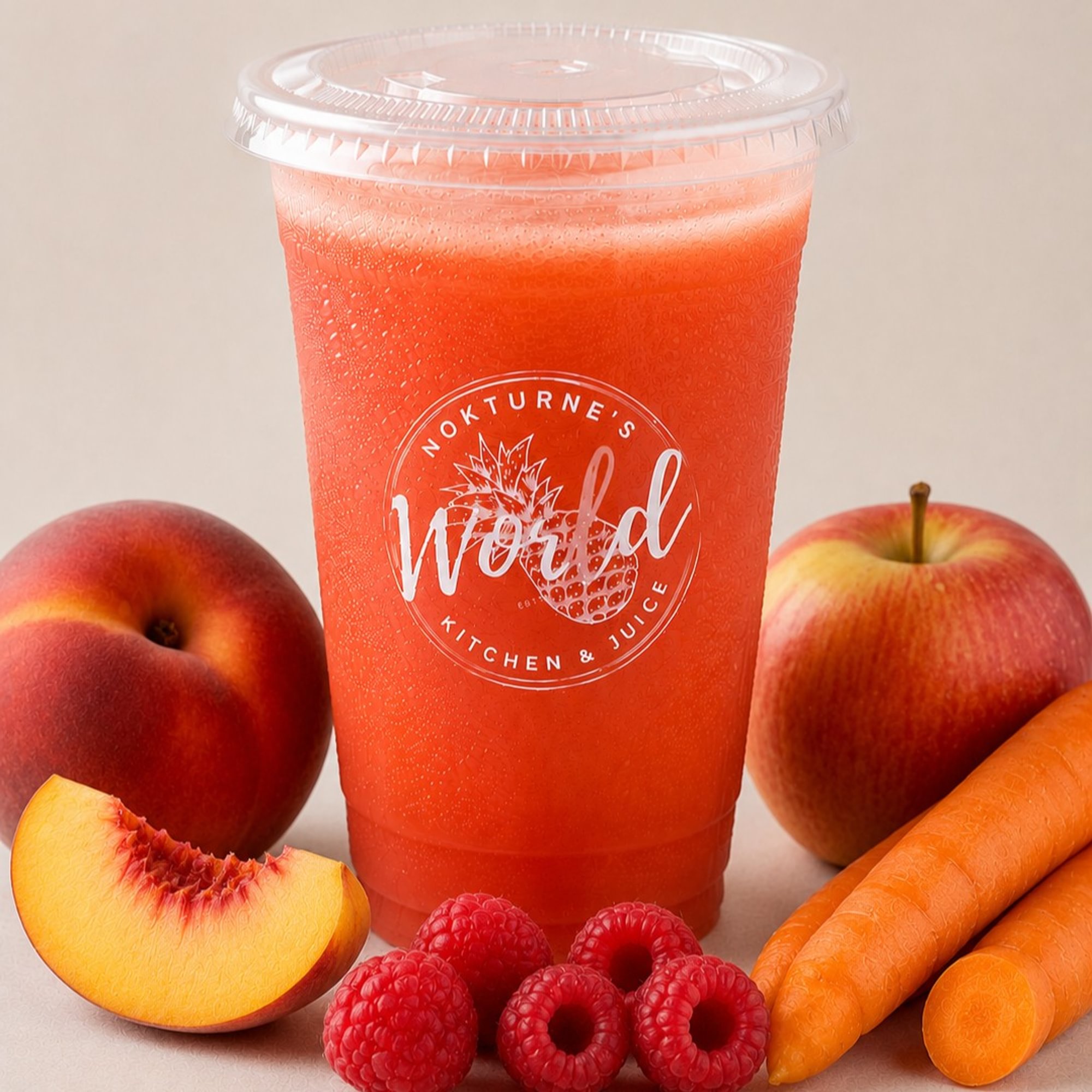 Peach Sunset