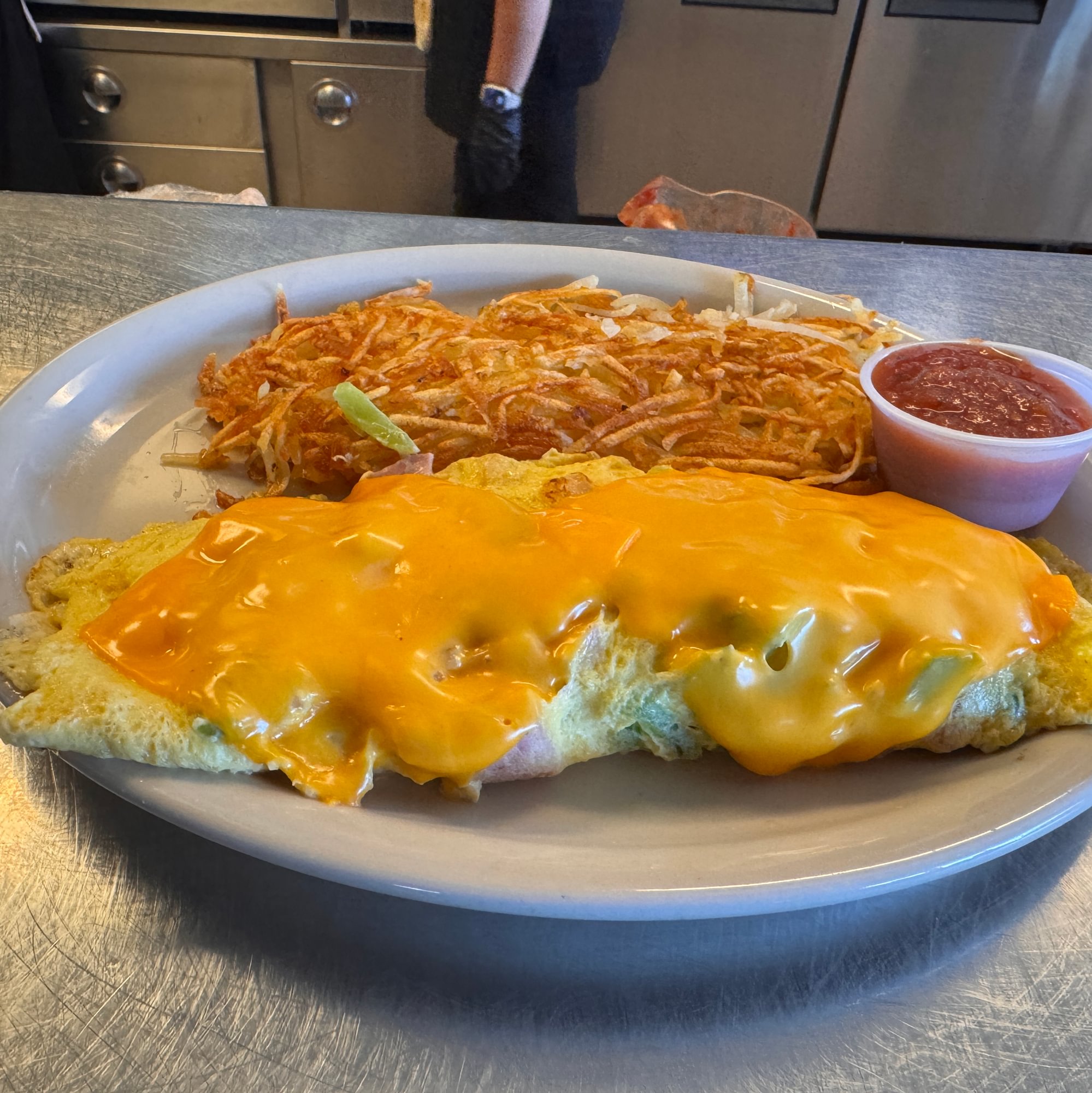 Three Cheese Omelette