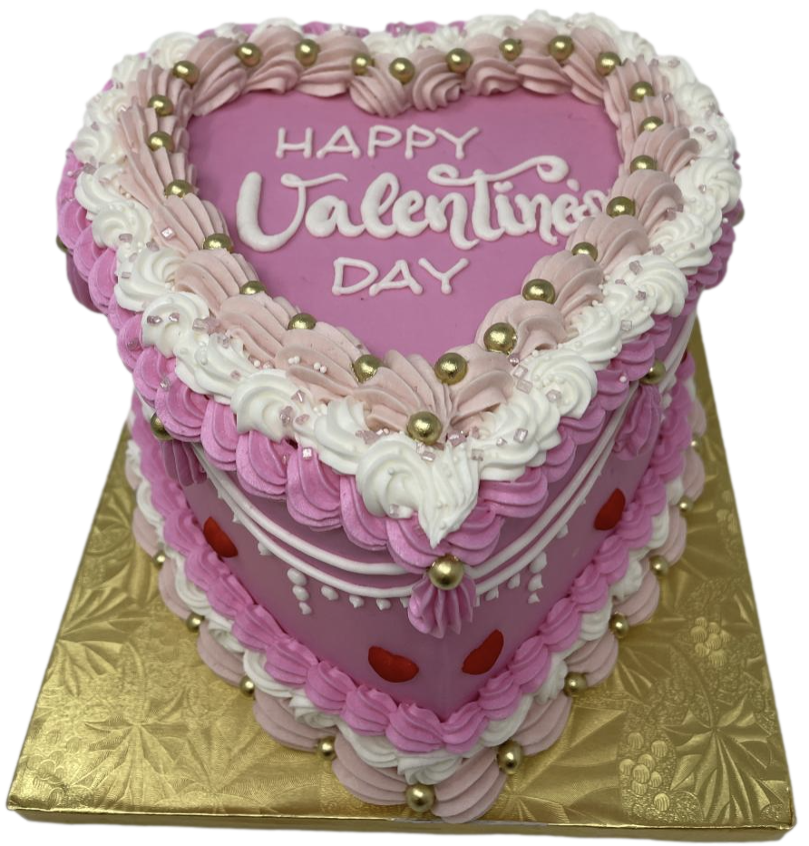 6" Heart Shaped Cakes