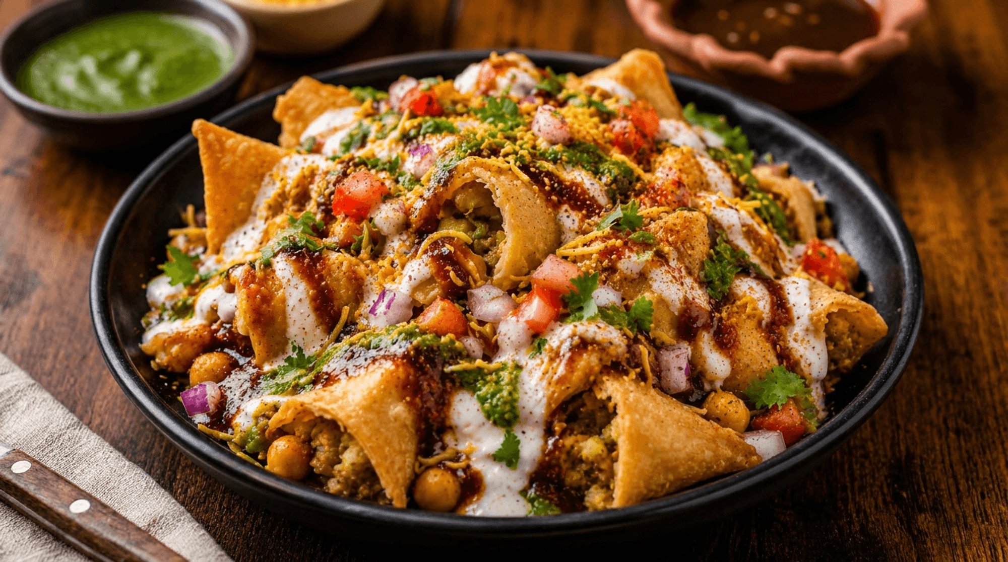 Samosa Chaat