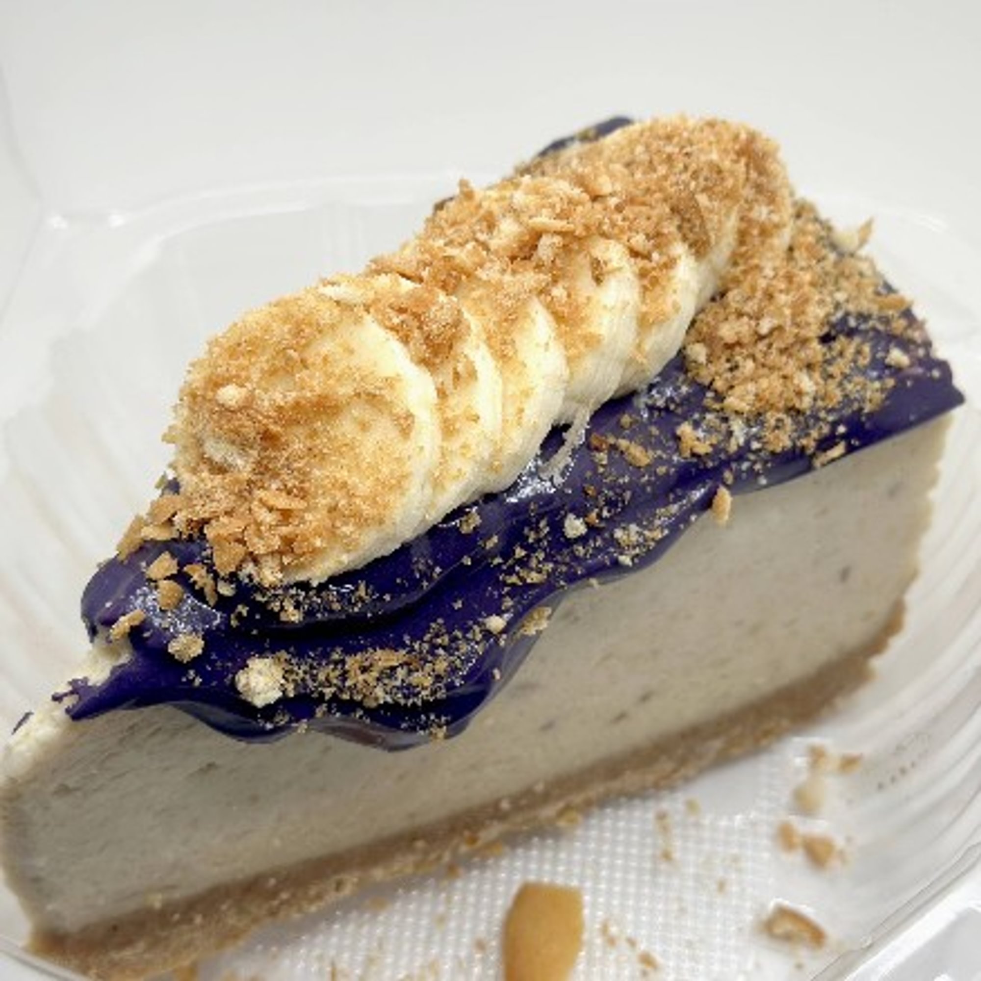 Ube Banana Pudding Cheesecake