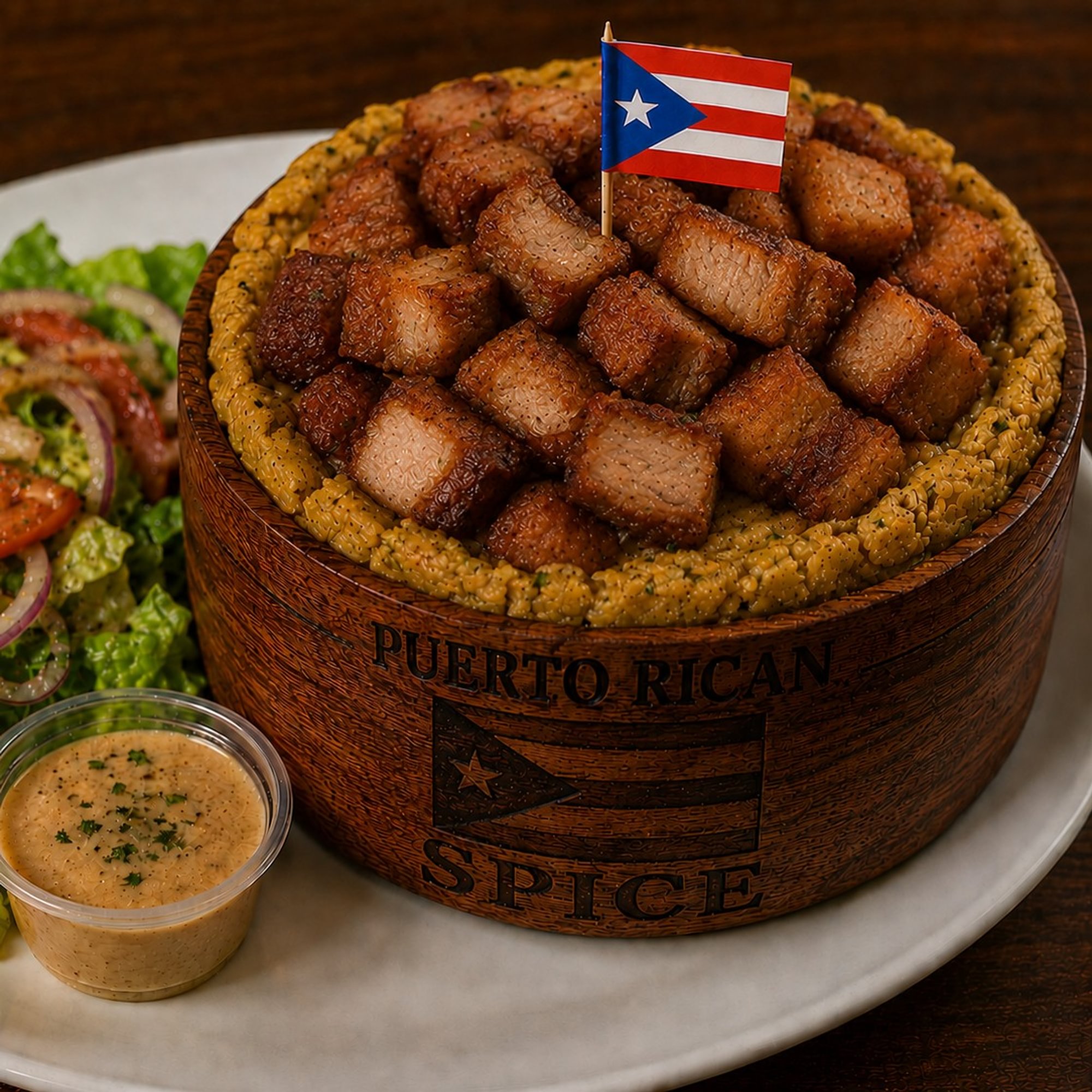 Carne Frita Mofongo