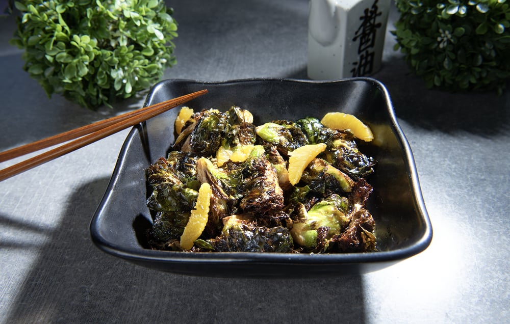 Brussels Sprouts and Orange