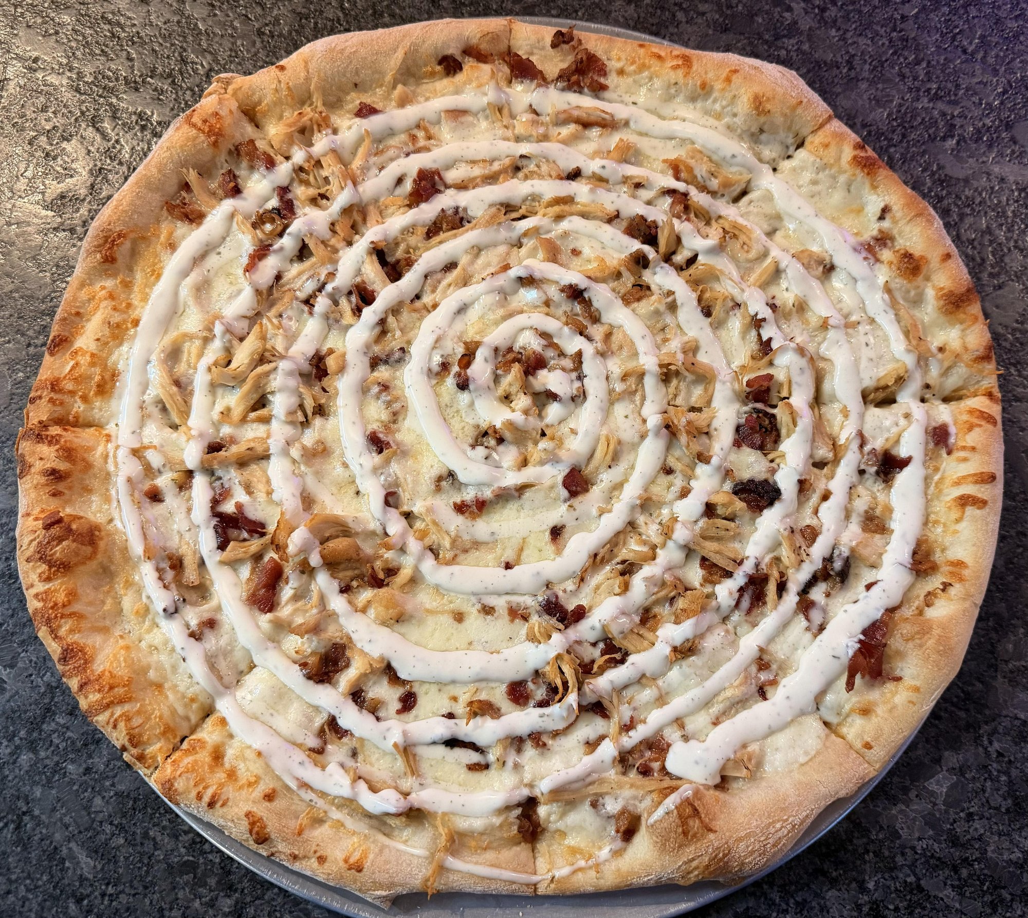 CBR Pizza (Chicken, Bacon, Ranch)