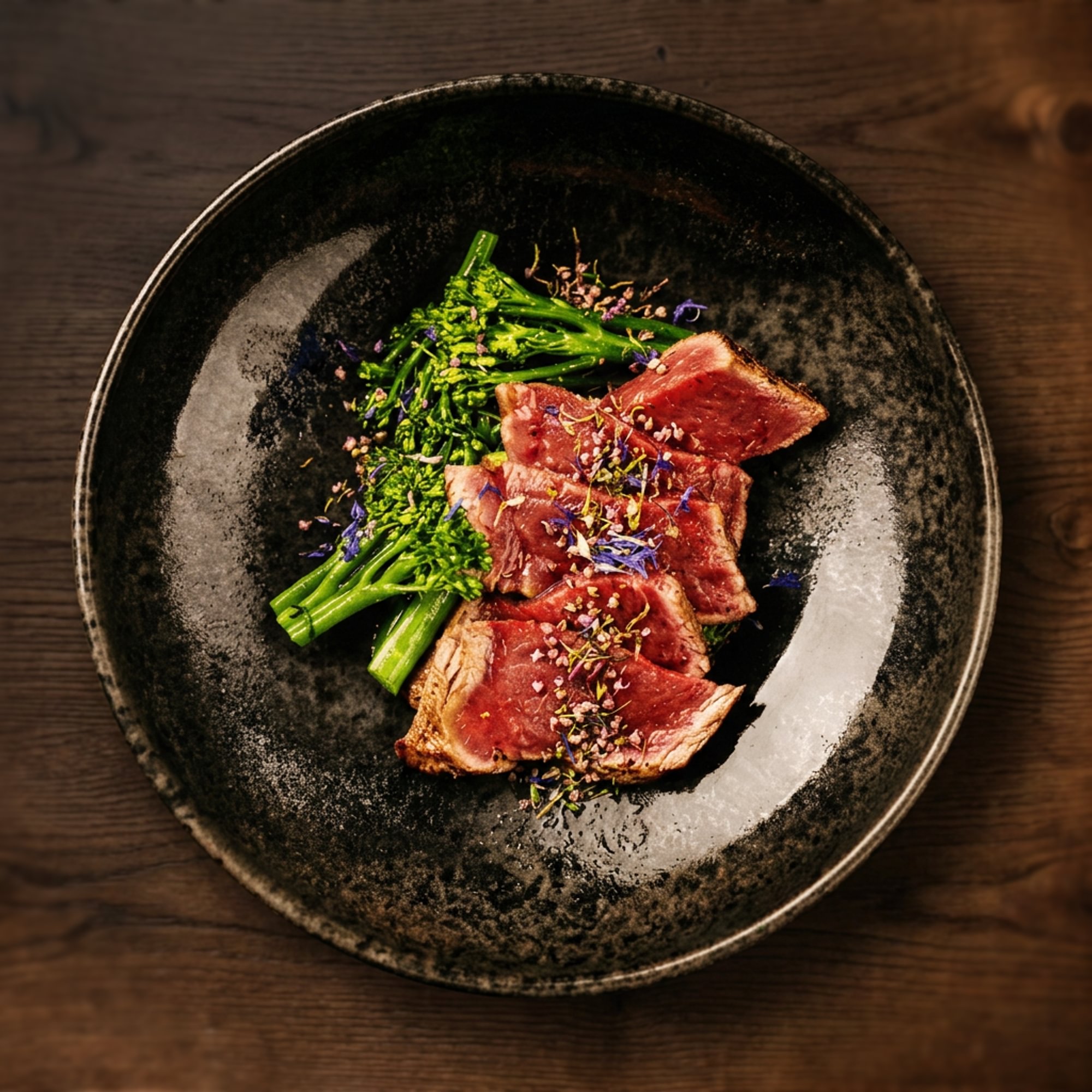Black Pepper Tuna Tataki / 黑椒炙烧金枪鱼