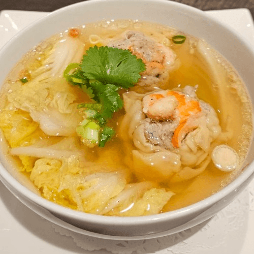 Thai Dumpling Soup