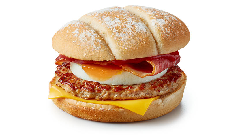 Breakfast Roll with Ketchup