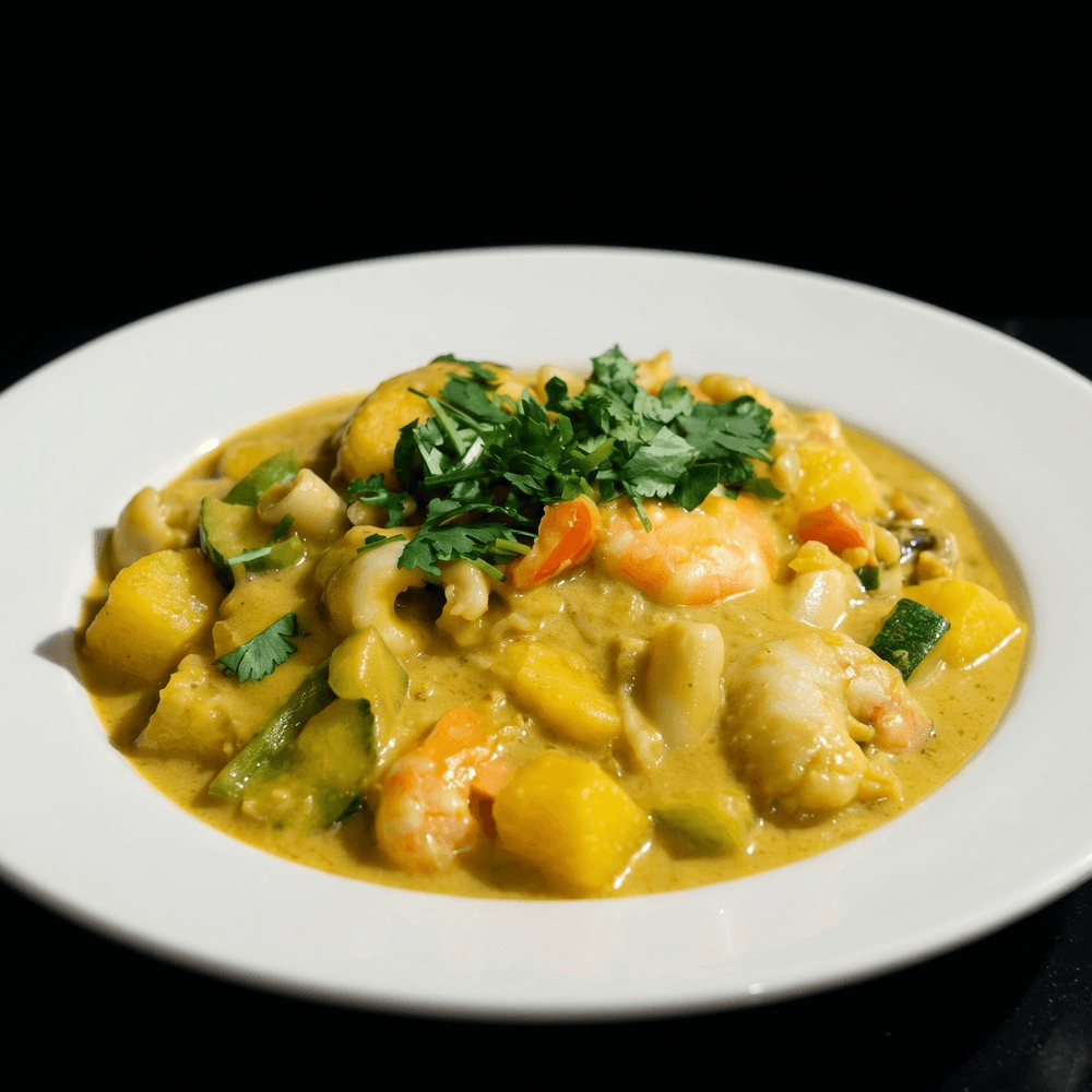 Curry Seafood Pot 咖喱海鲜煲