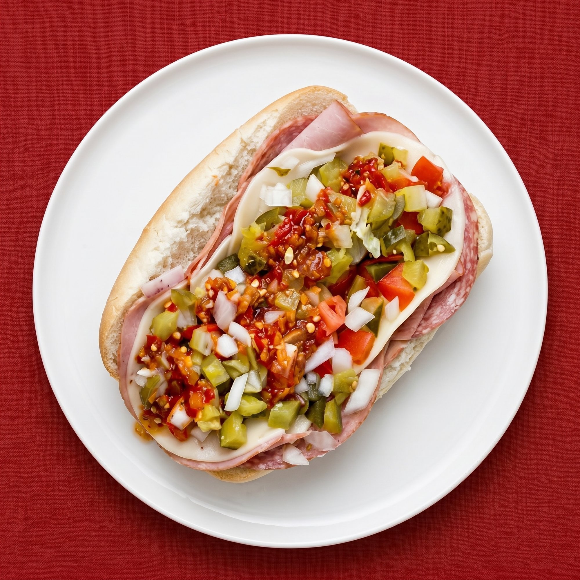 Hot Veggie Sub
