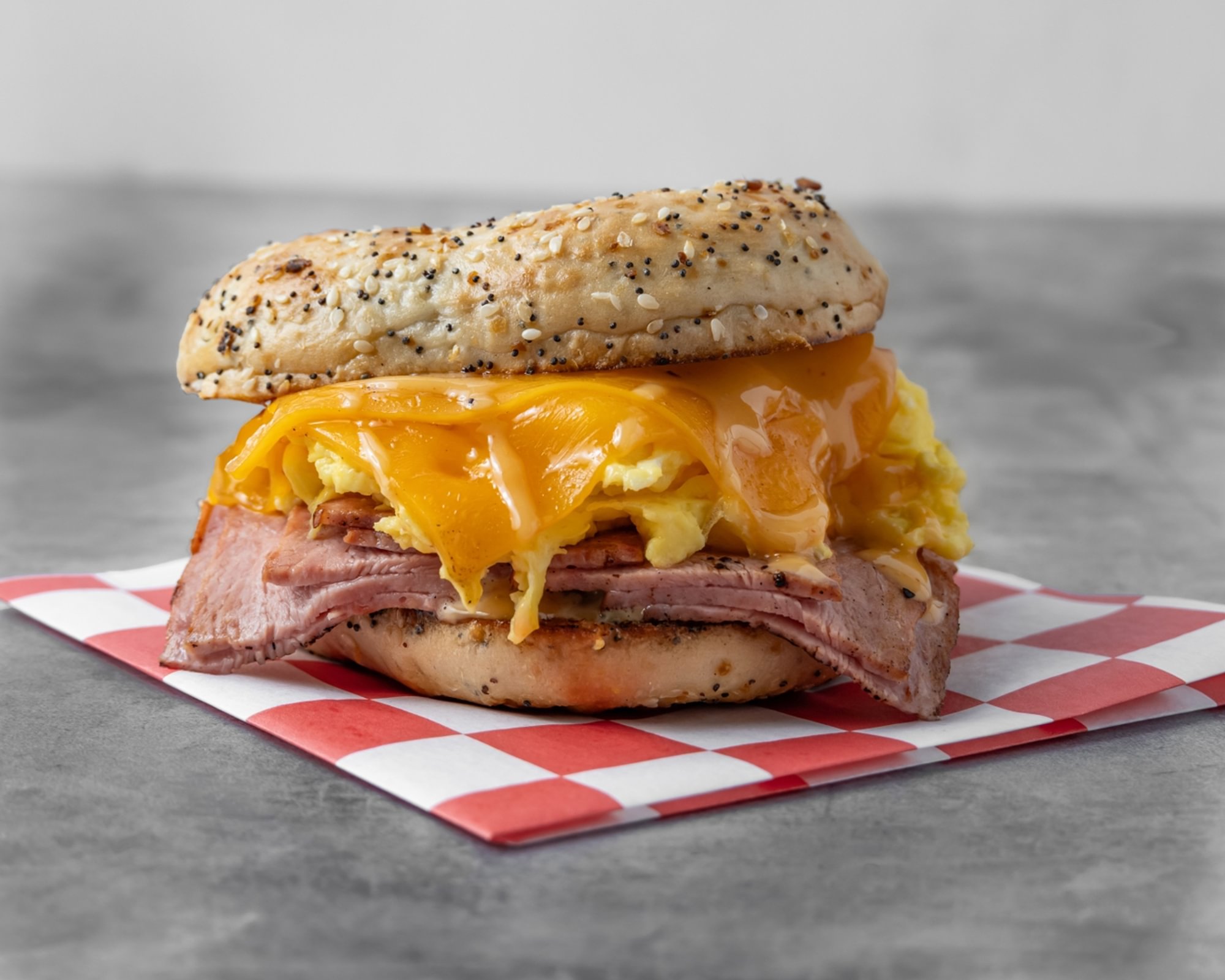 Turkey Bacon Egg and Cheese