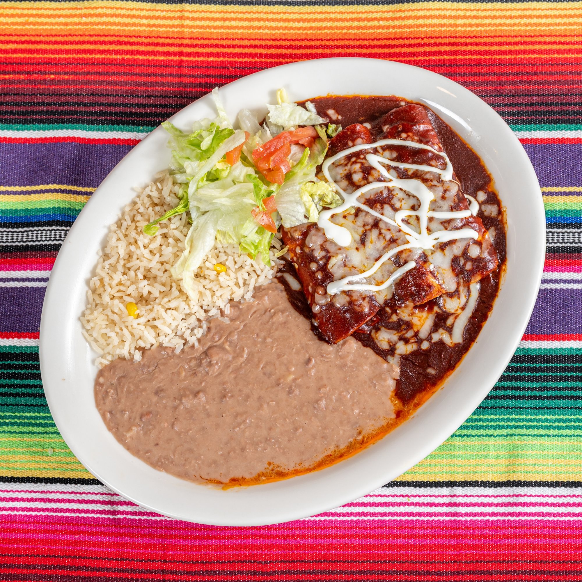 Enchiladas De Mole
