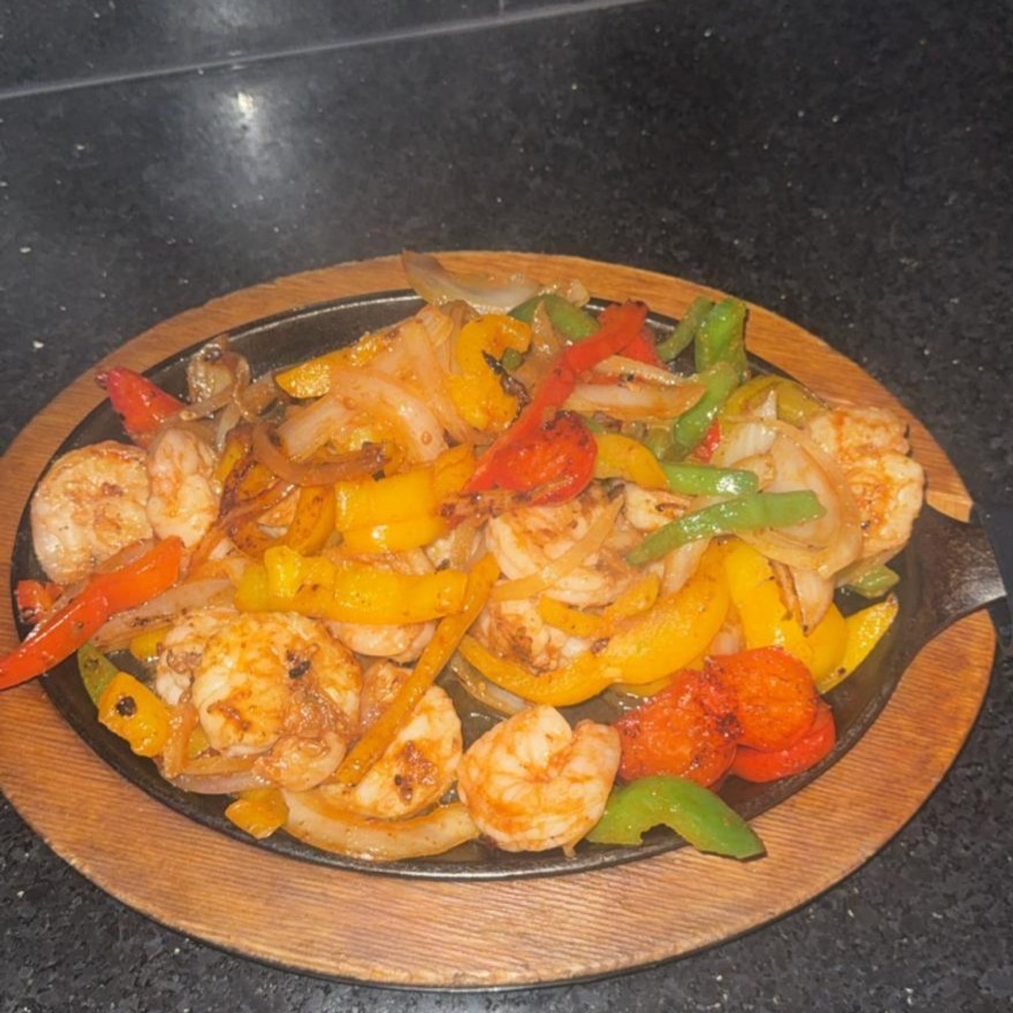 Shrimp Fajitas