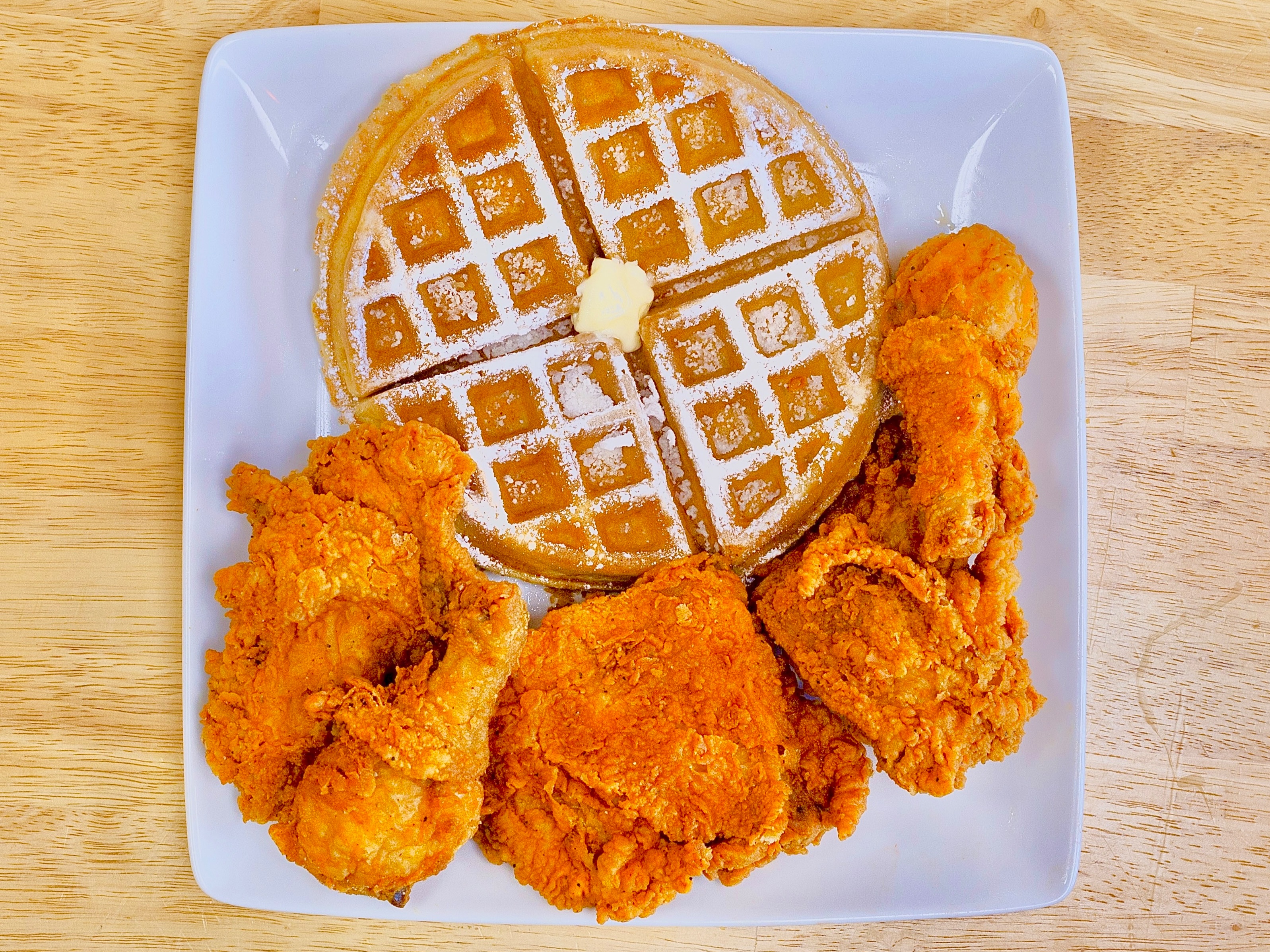 15 Dark Meat & 3 Waffles