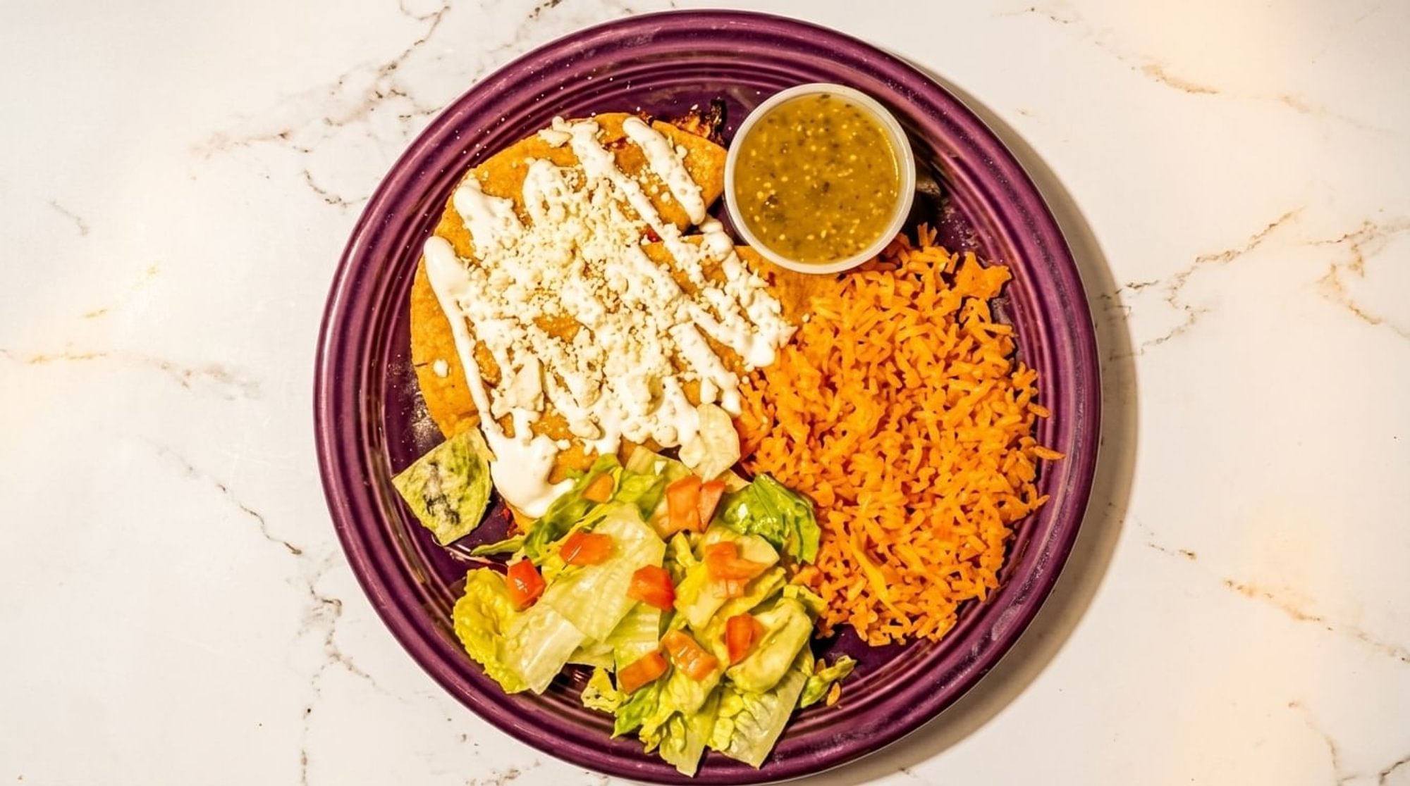 Vegetarian Tacos Dorados