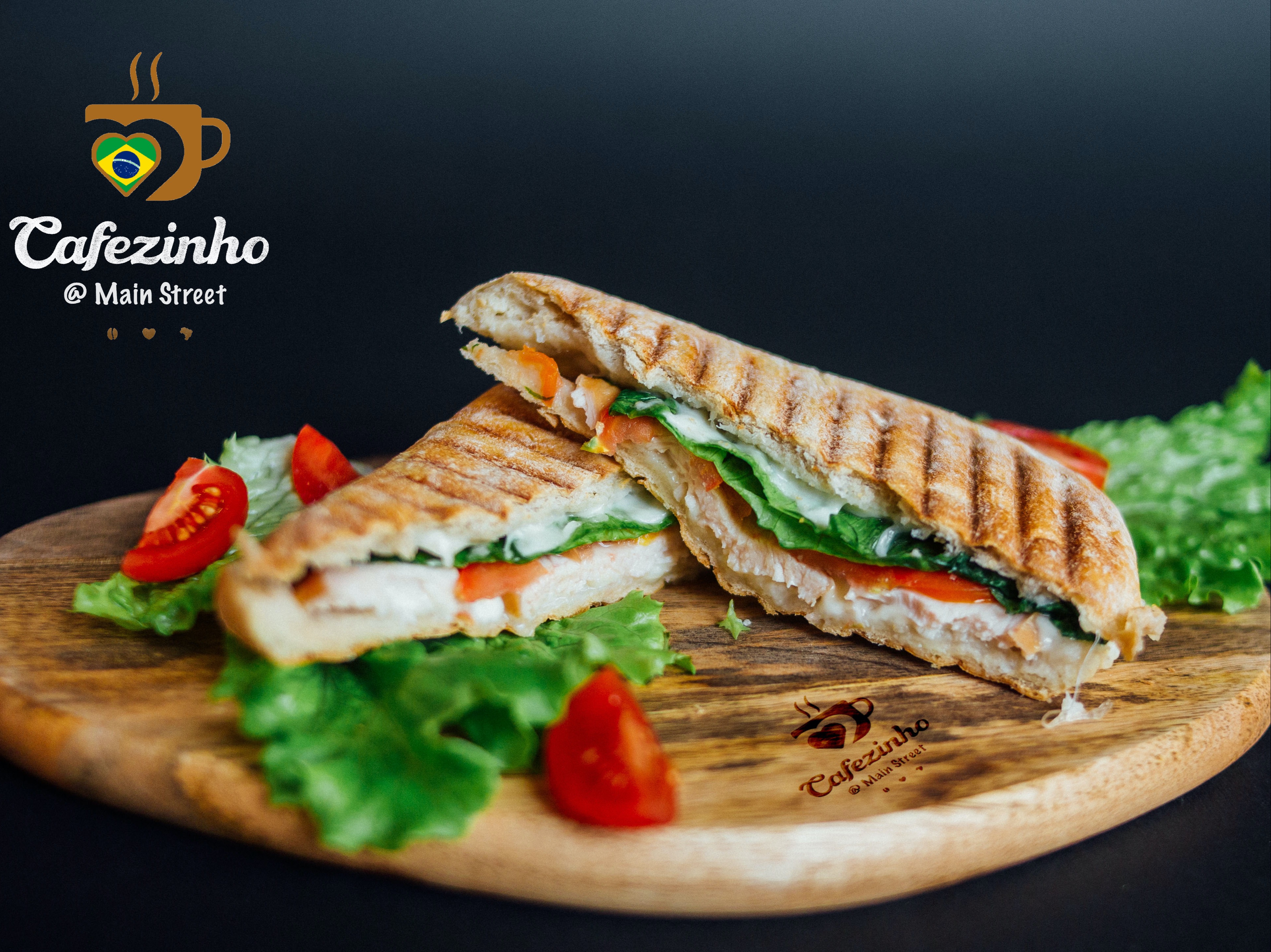 Garlic Chicken Panini