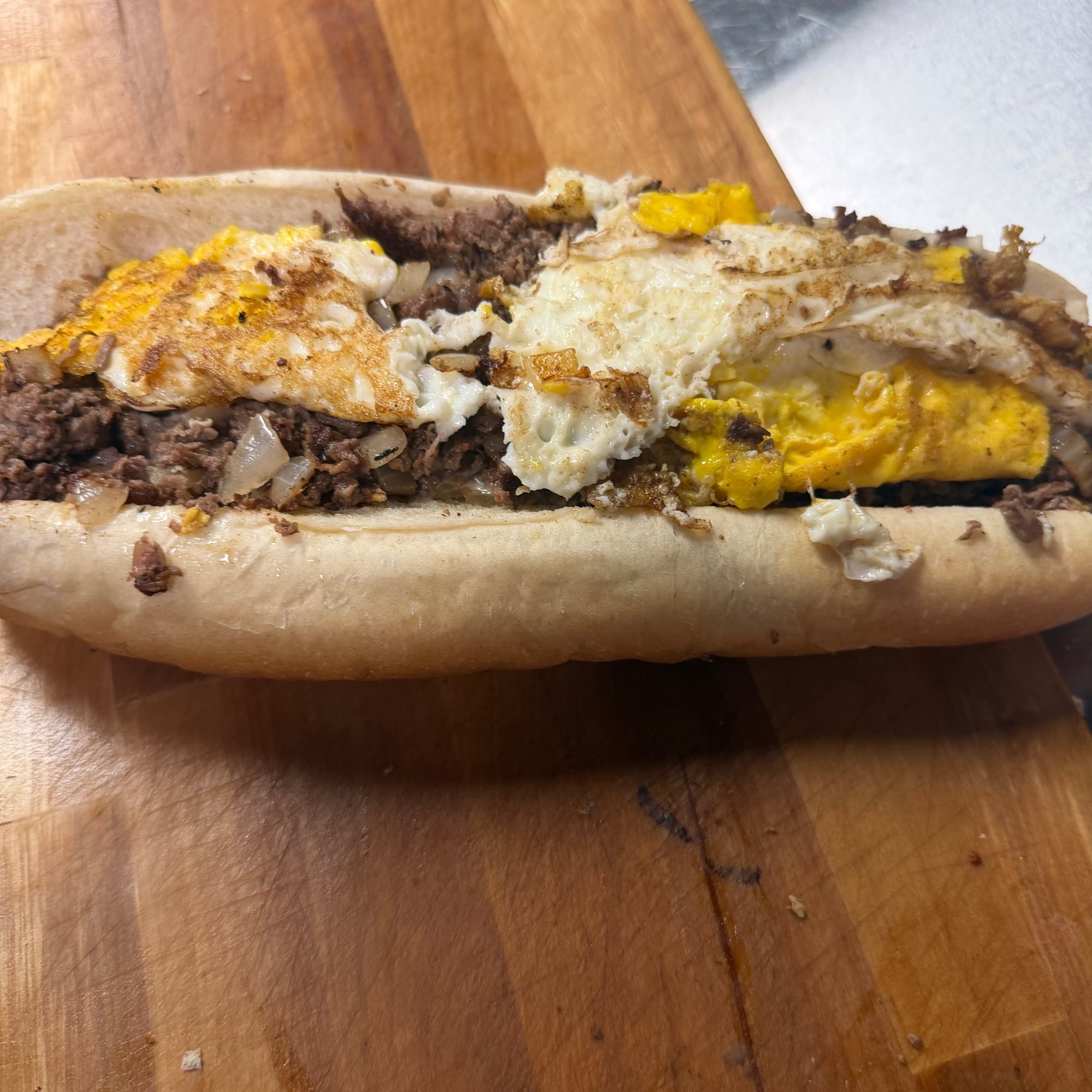 Steak Egg Cheese Sub