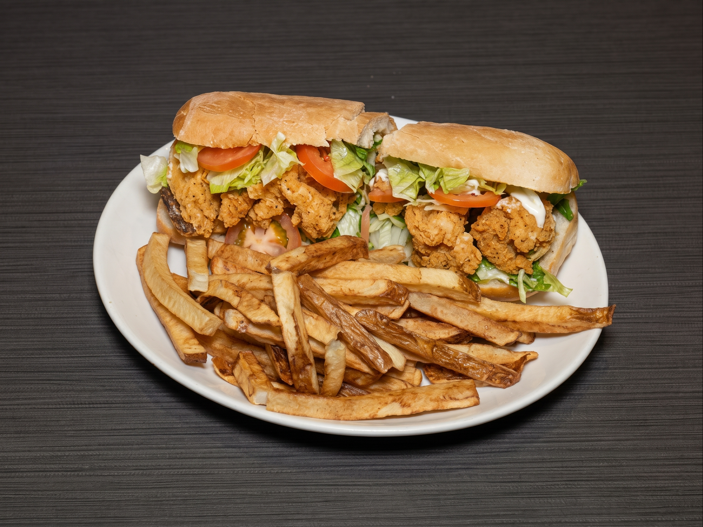 Fried Shrimp Po' Boy