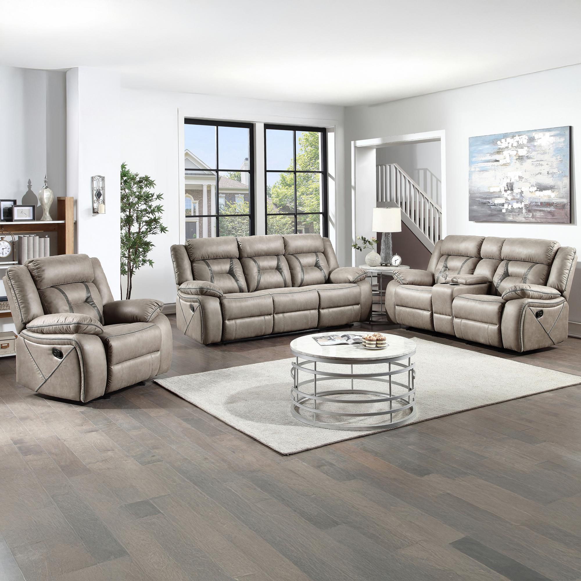Tyson Reclining Sofa, Reclining Loveseat, & Recliner