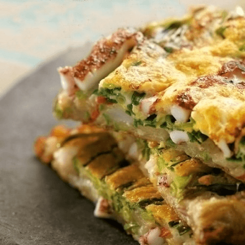 Seafood Pancake