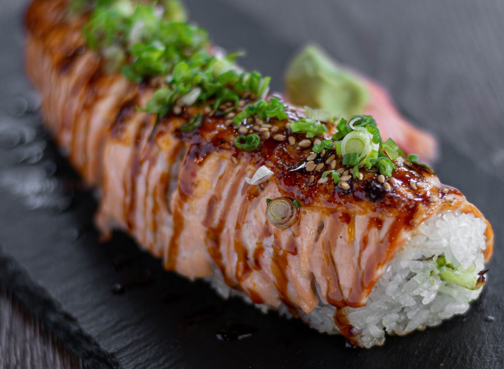 Baked Salmon Roll