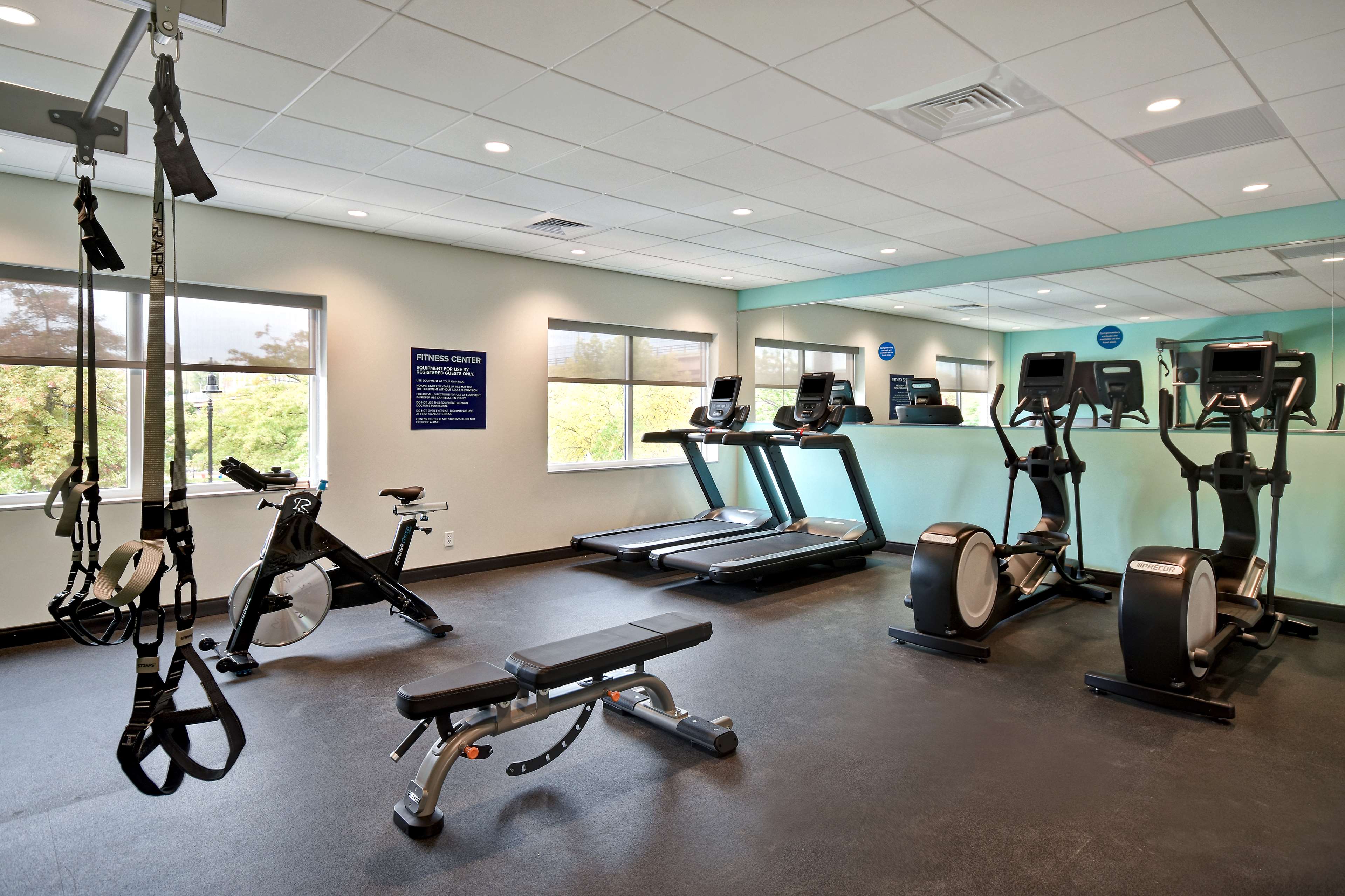 Health club  fitness center  gym