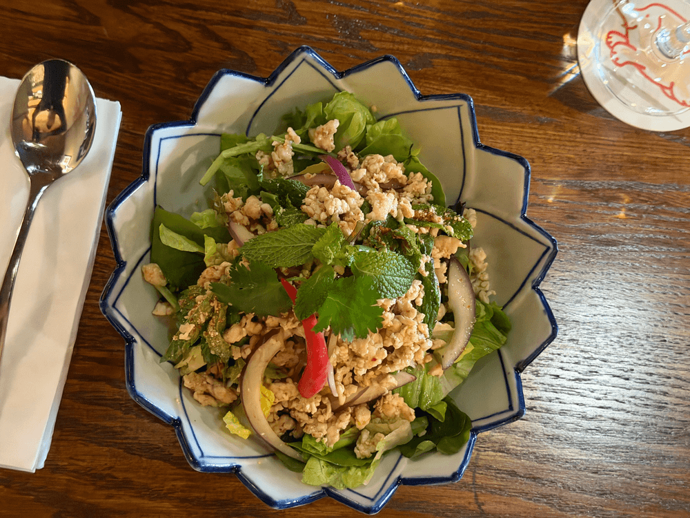 Larb Chicken Salad