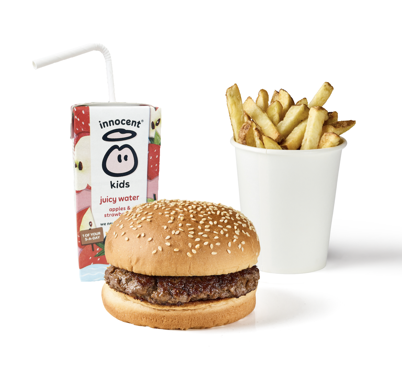 Kids Burger with Juice