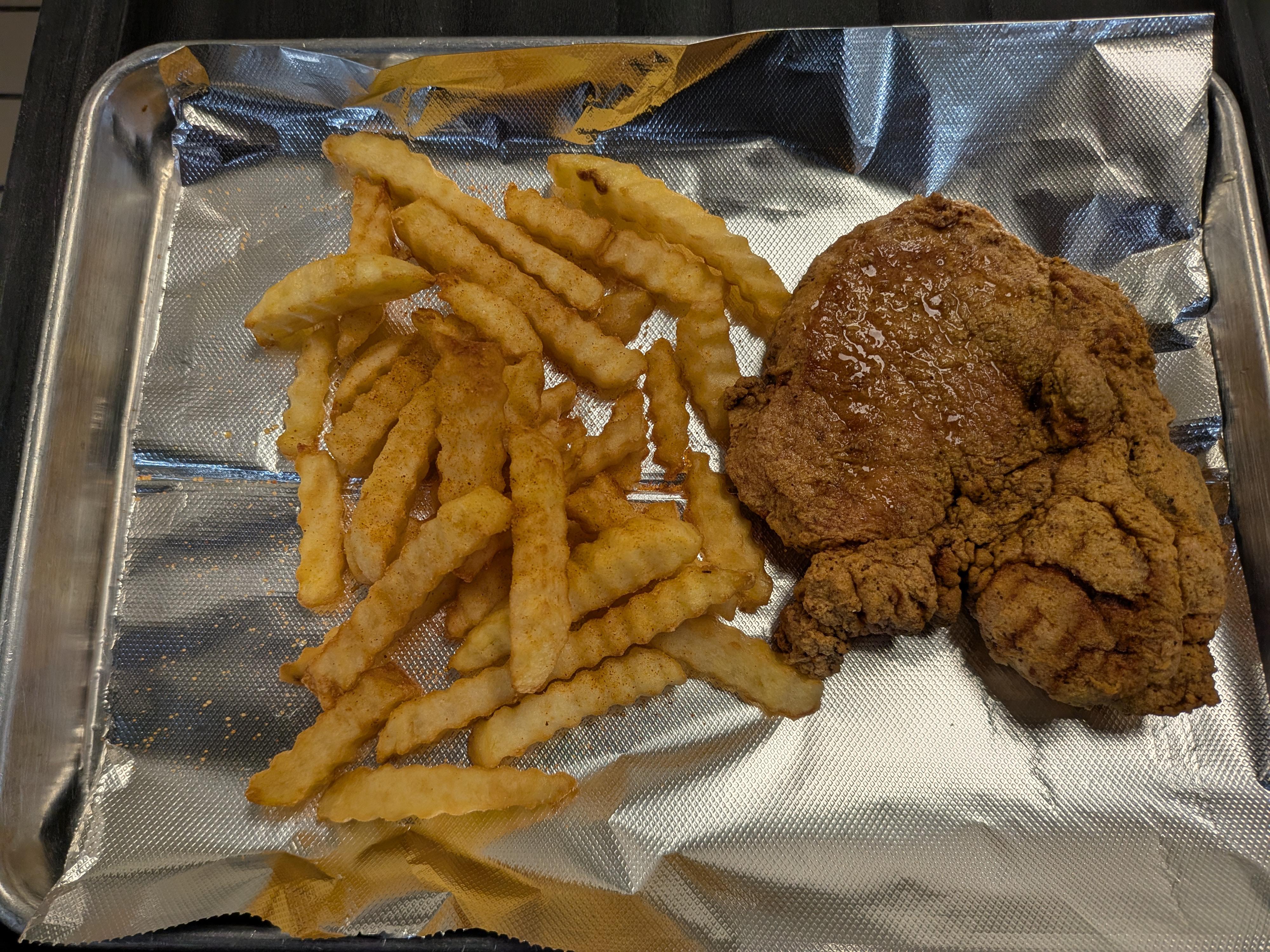 Daily Specials Fried Pork Chop
