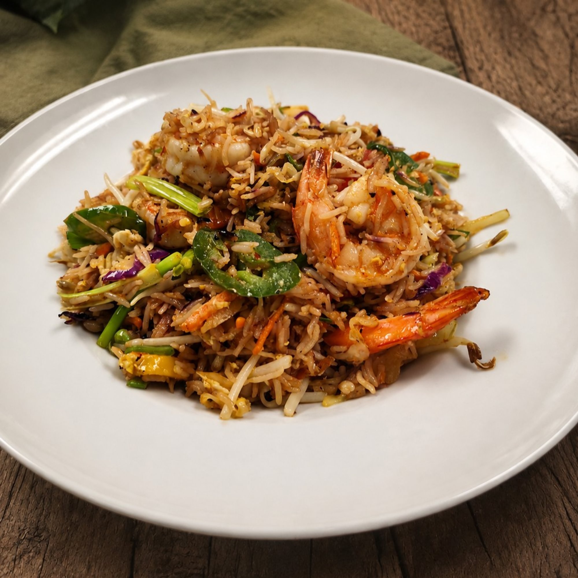 Shrimp & Peppers
